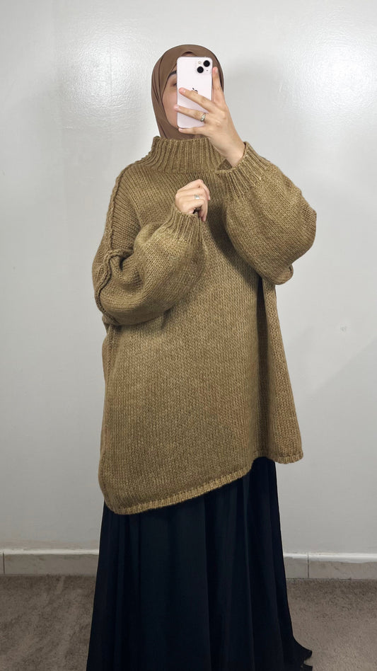 PULL EN LAINE CAMEL