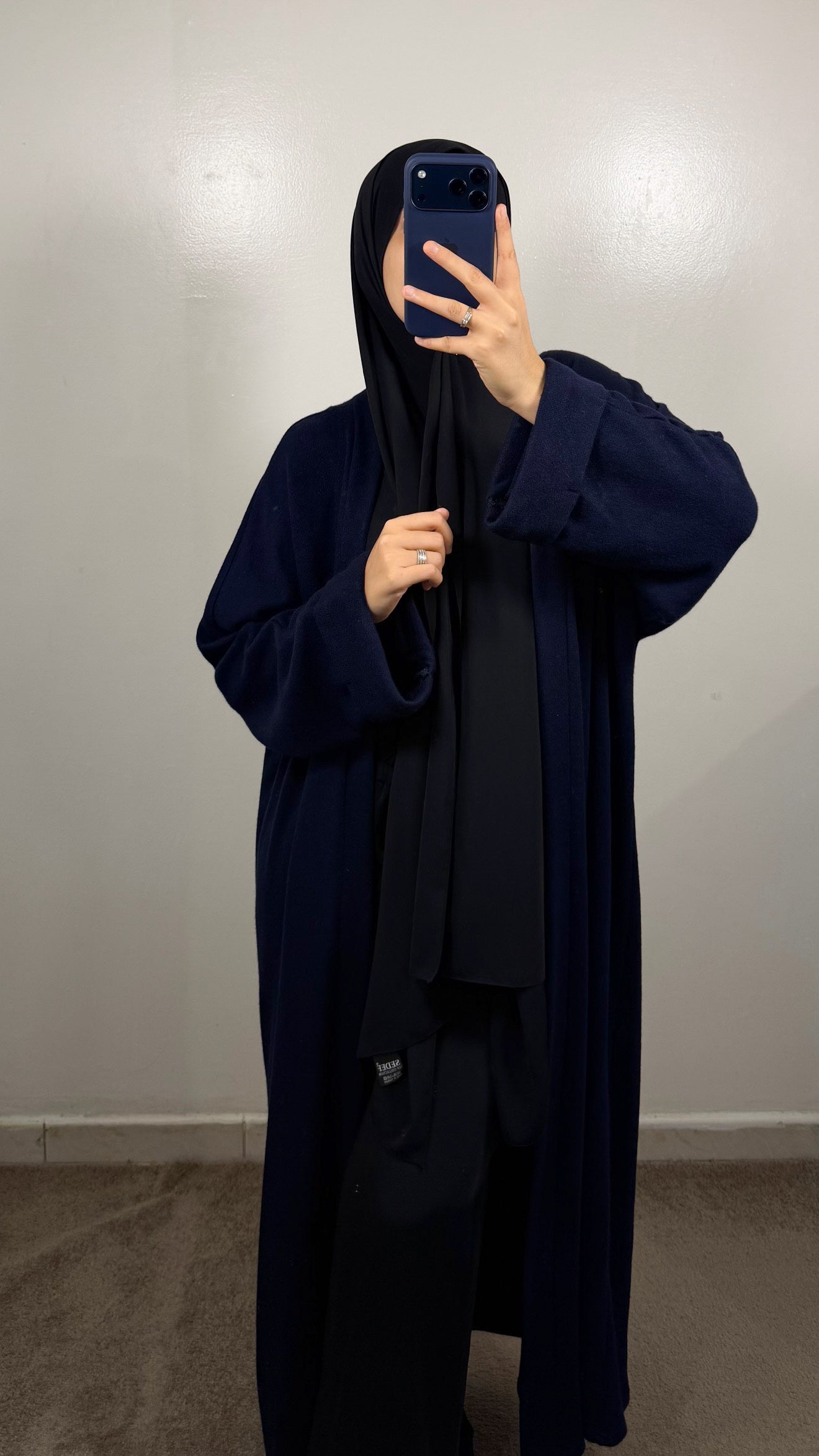 KIMONO FARAH BLEU MARINE