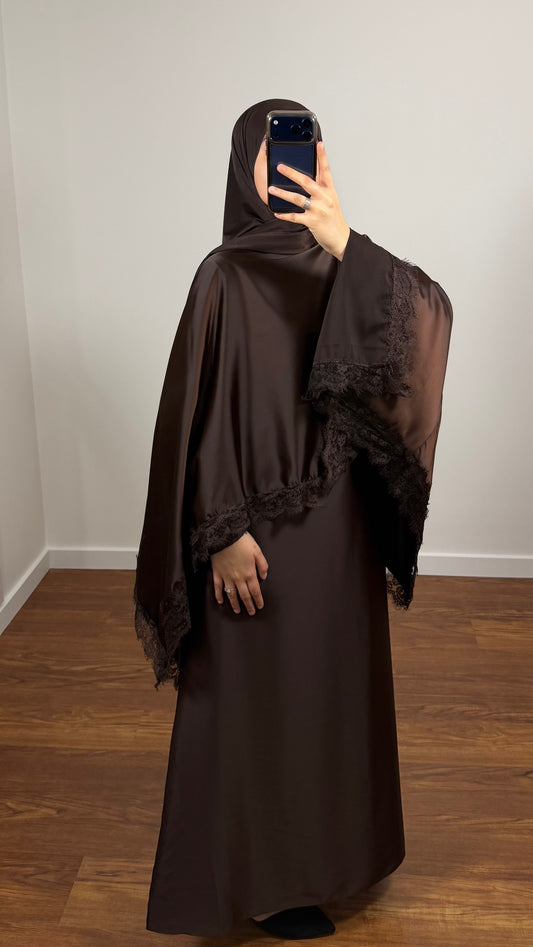 ROBE AYRA MARRON