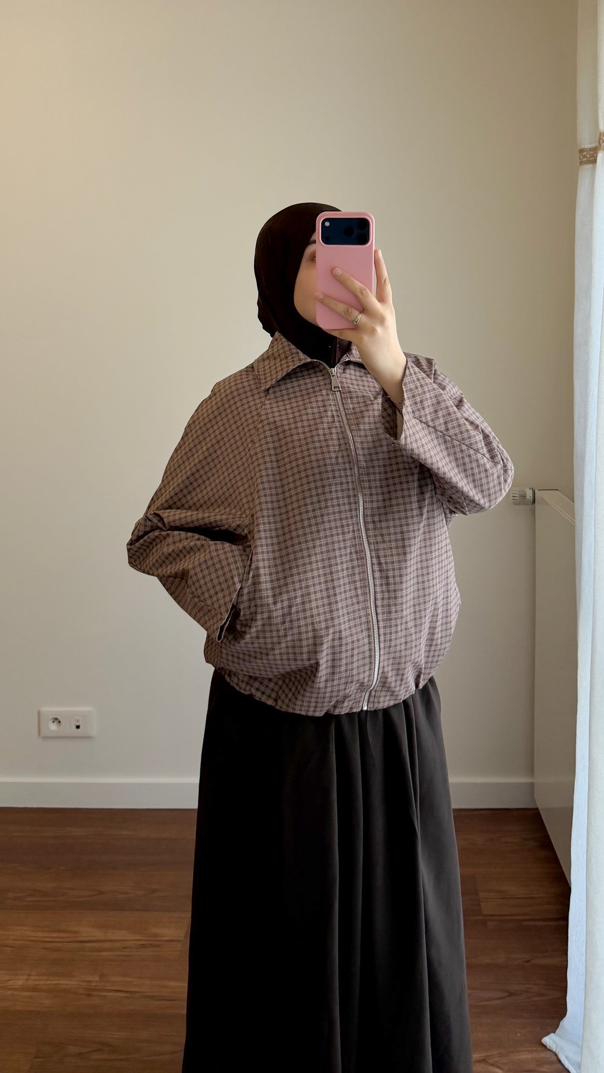 VESTE ZIPPÉE HAYA TAUPE