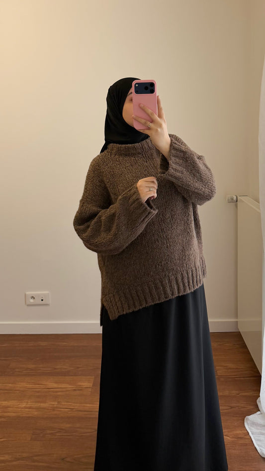 PULL SANA MARRON CLAIR