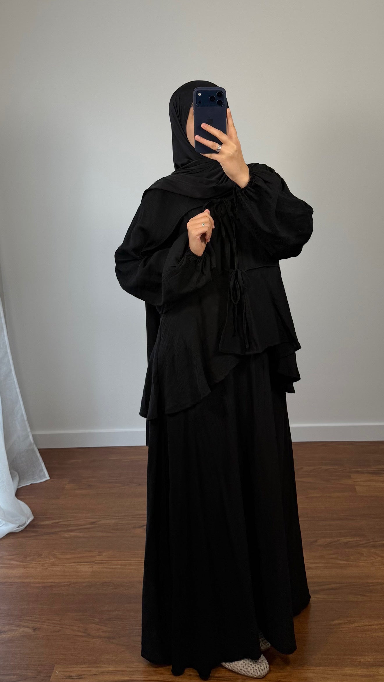 ENSEMBLE JUPE LIYA NOIR