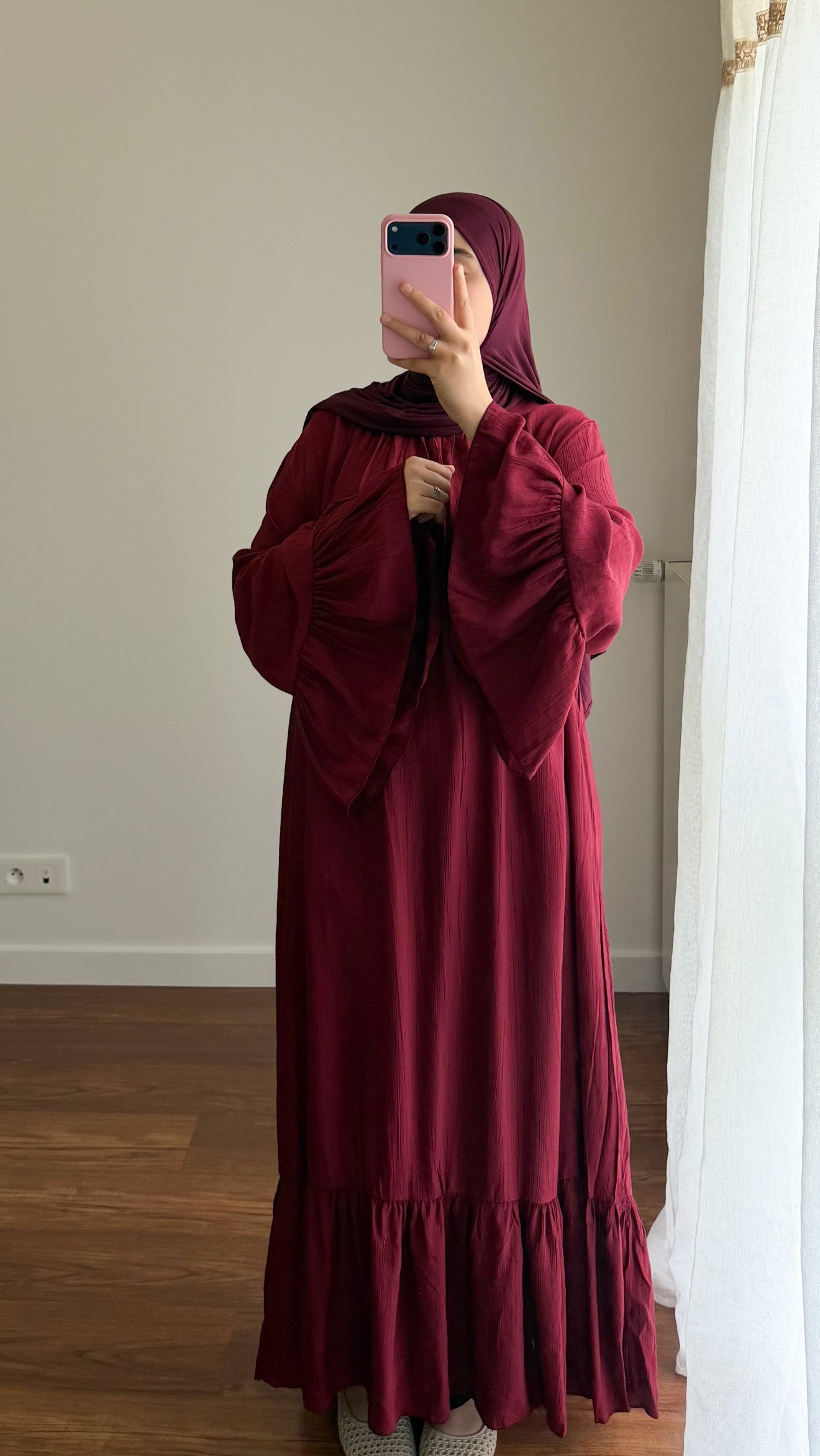 ROBE NOOR BORDEAU