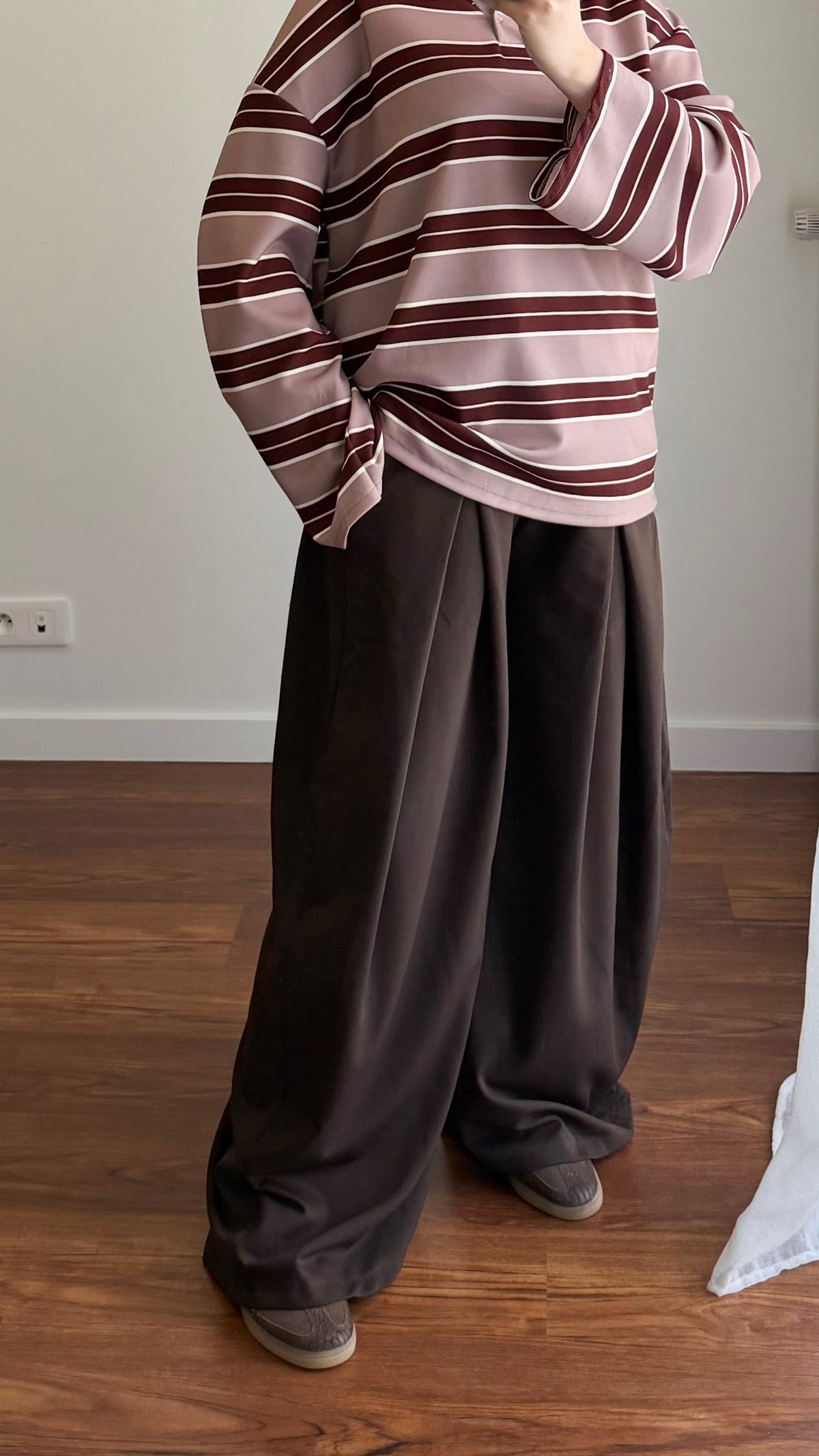 PANTALON BAGGY MARRON