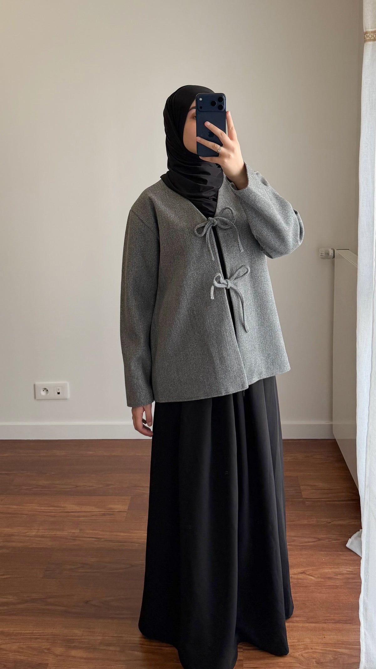 VESTE INAYA GRIS