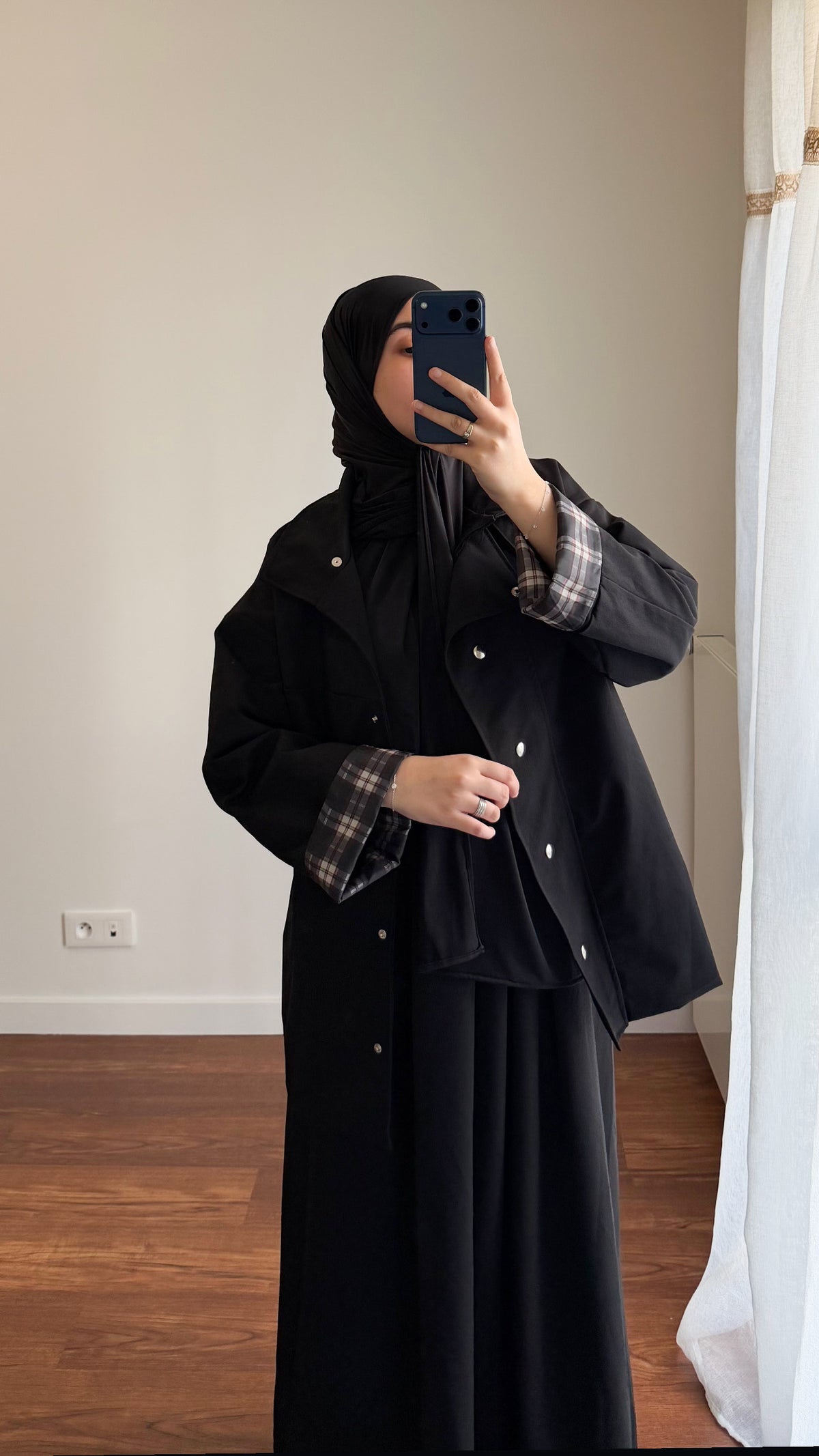 VESTE LIYA NOIR
