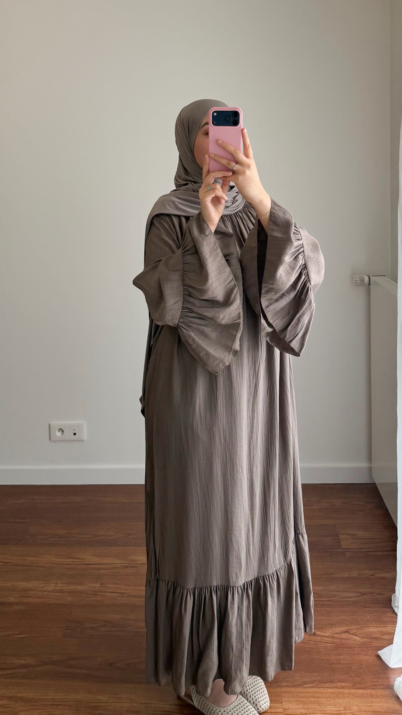 ROBE NOOR TAUPE