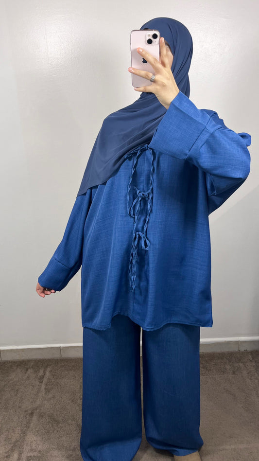 TOKYO BLUE DENIM SET