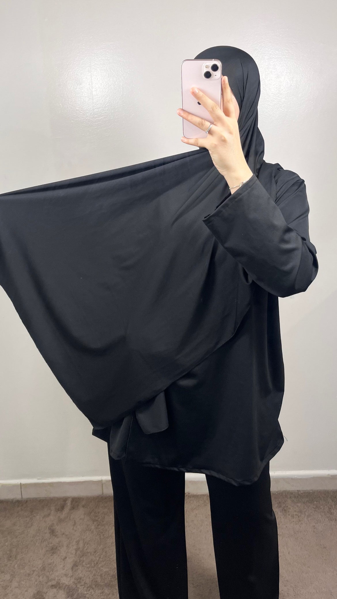 BURKINI 3 PIÈCES À NOUER NOIR