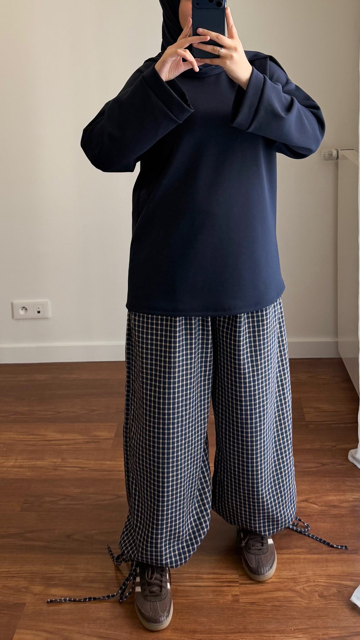 PANTALON SARAH BLEU MARINE
