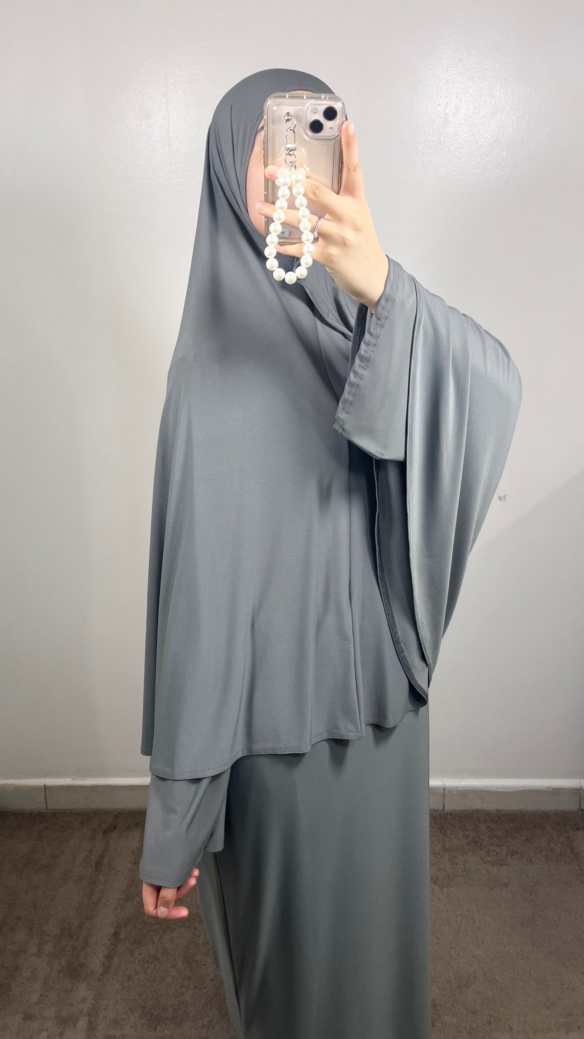 PREMIUM GREY JERSEY PRAYER SET