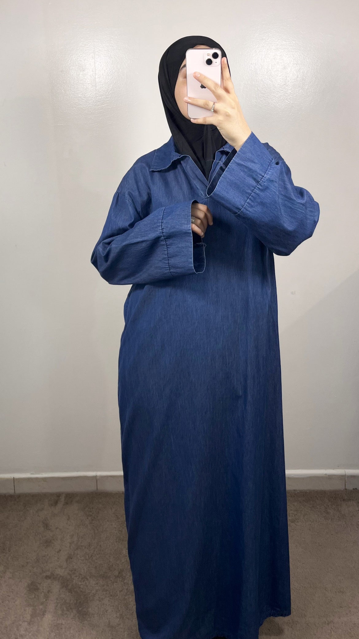 ROBE JEAN BLEU FONCÉ