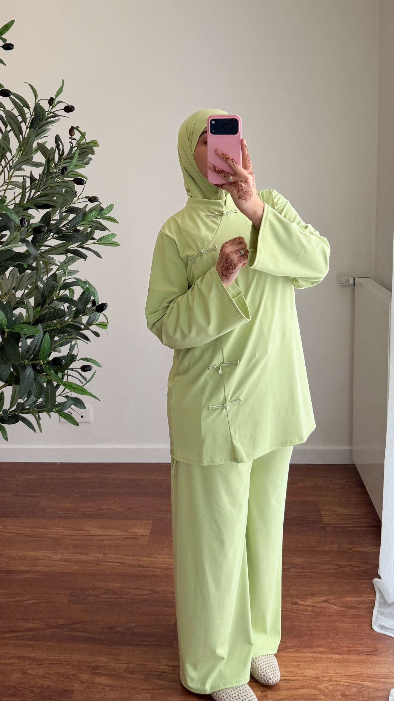 BURKINI TOKYO 3 PIÈCES VERT D’EAU