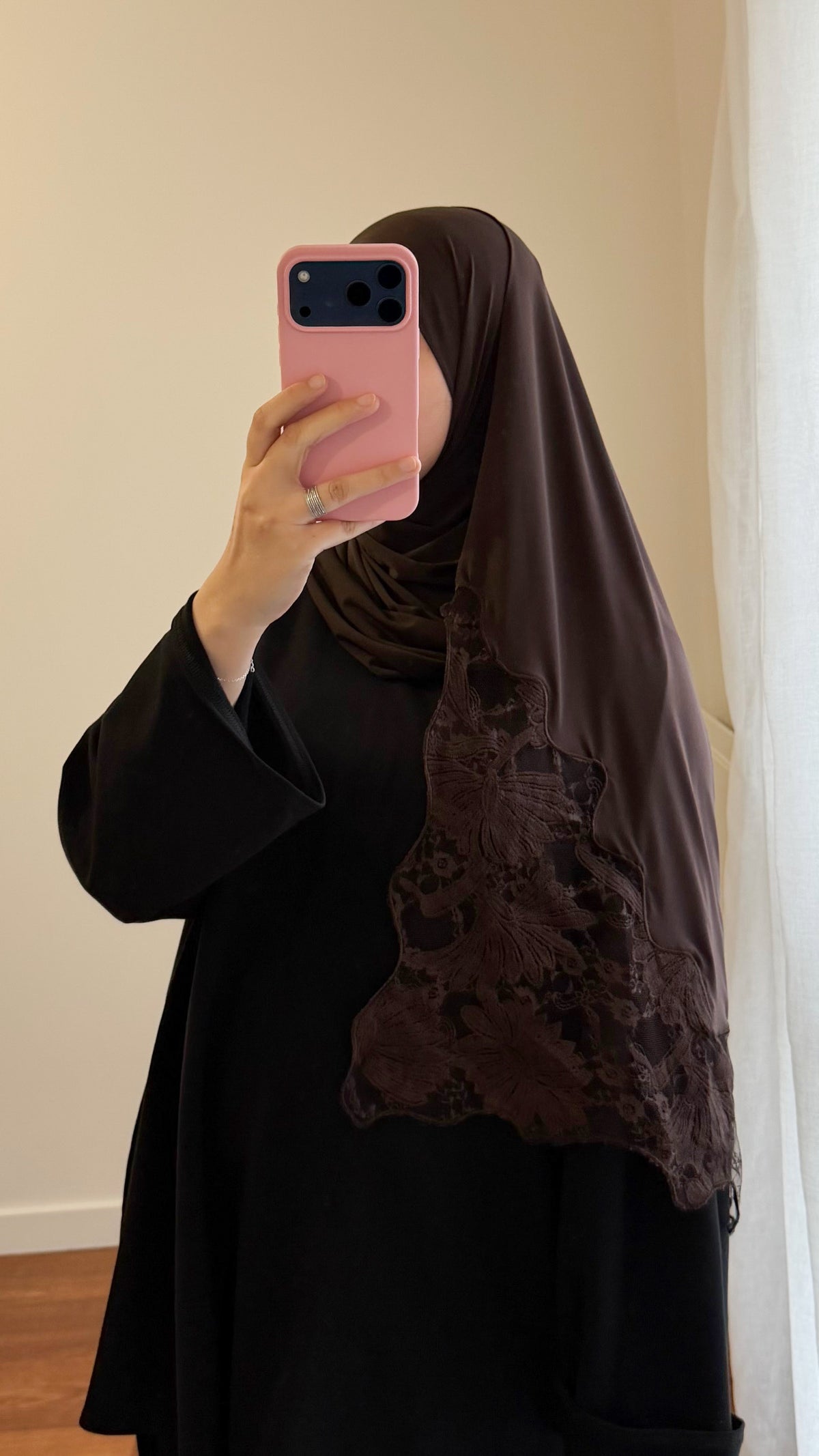 HIJAB JERSEY PREMIUM MARRON
