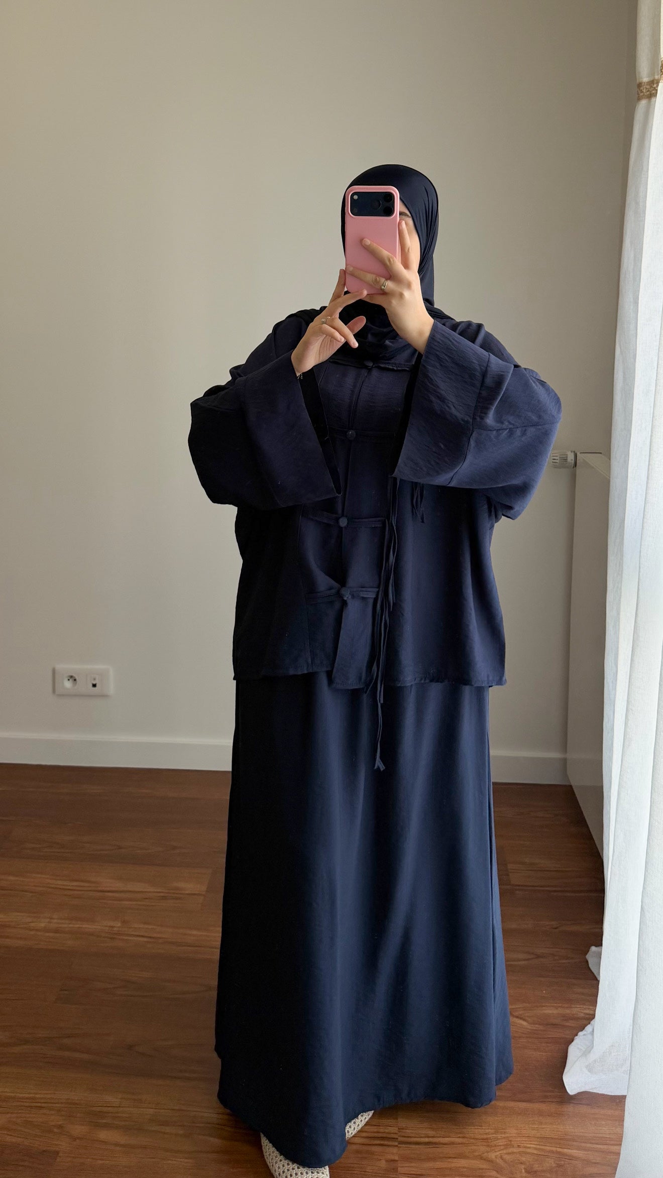 ENSEMBLE JUPE TOKYO BLEU MARINE