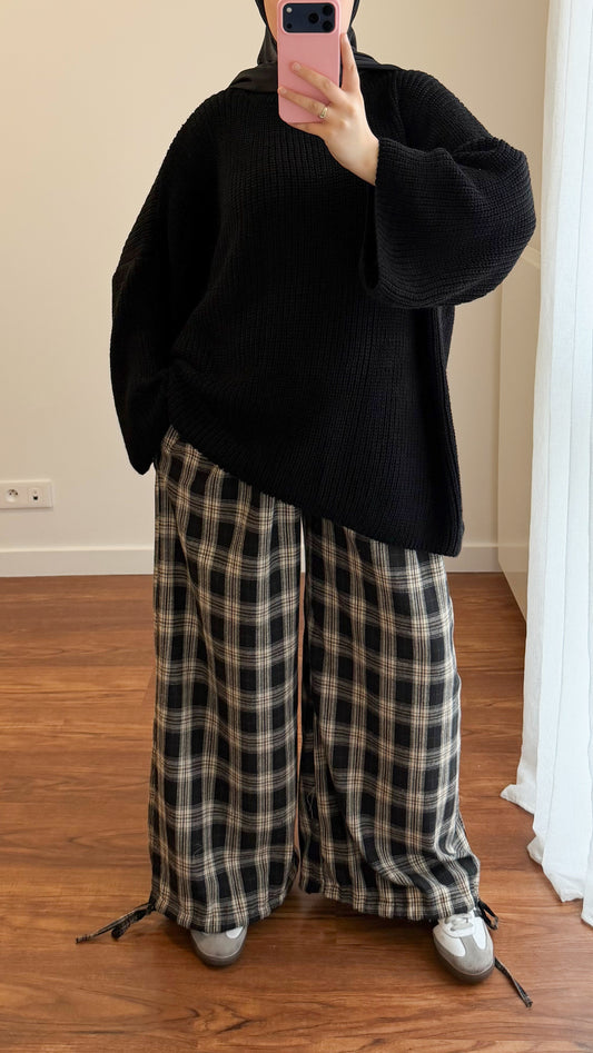 PANTALON JIHANE NOIR