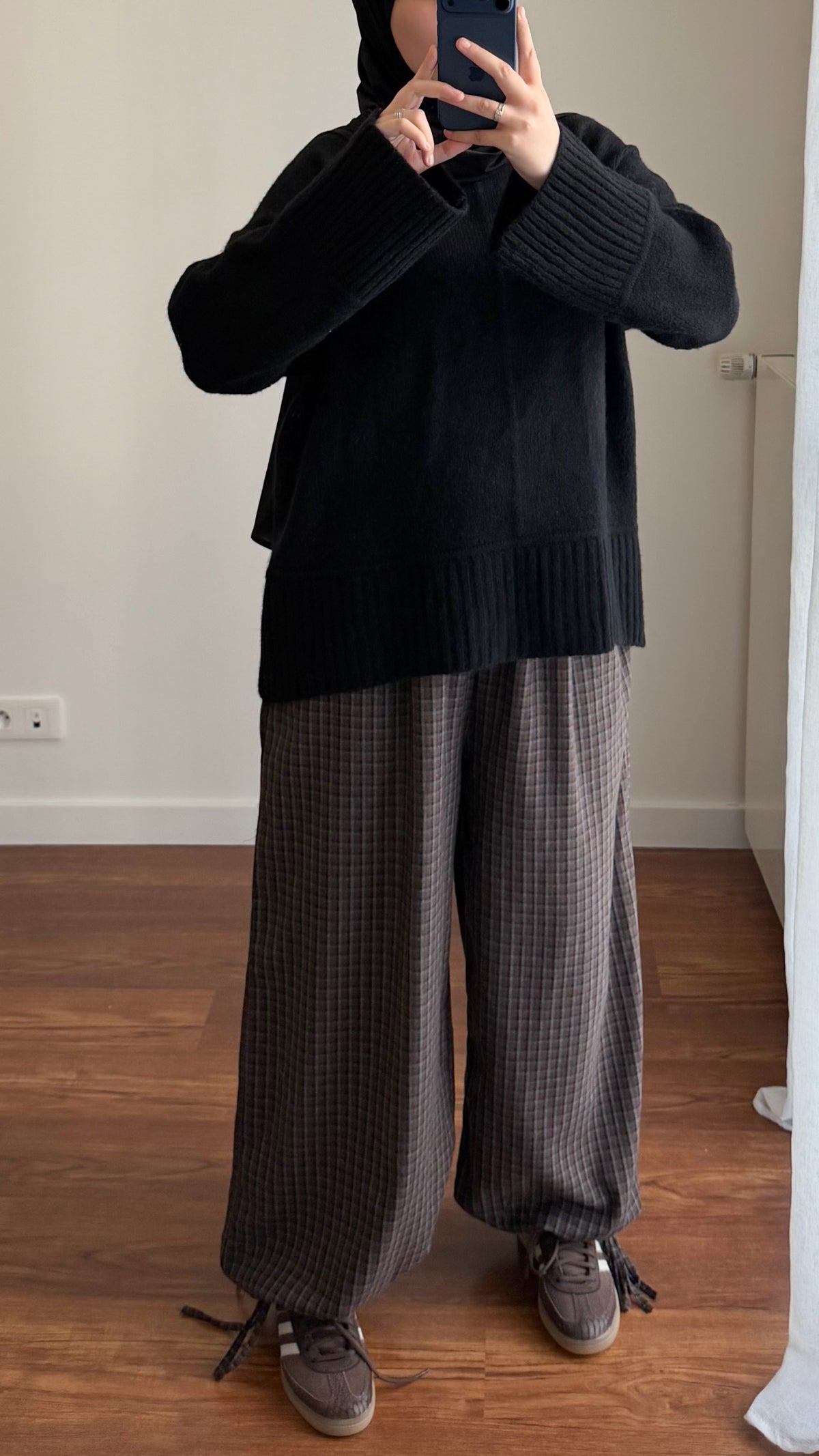 PANTALON SARAH MARRON