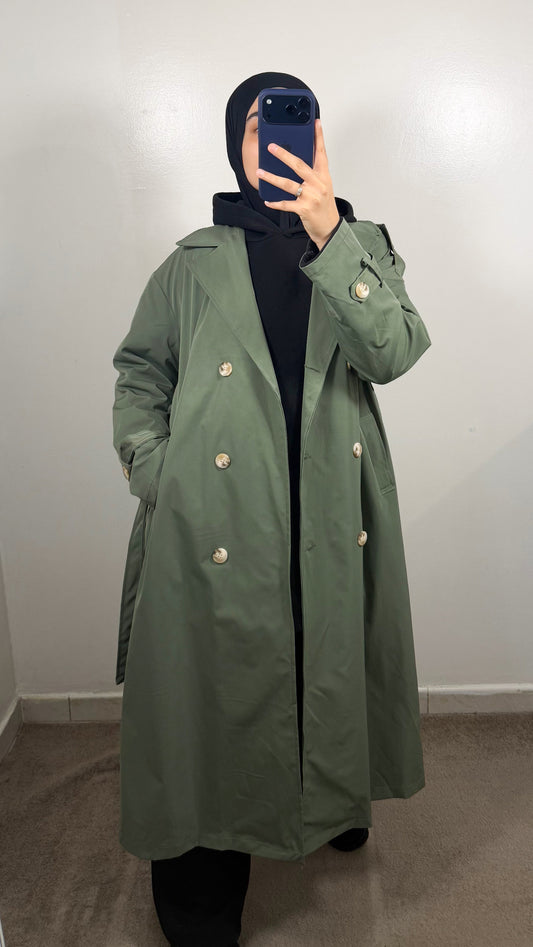 TRENCH LONG VERT
