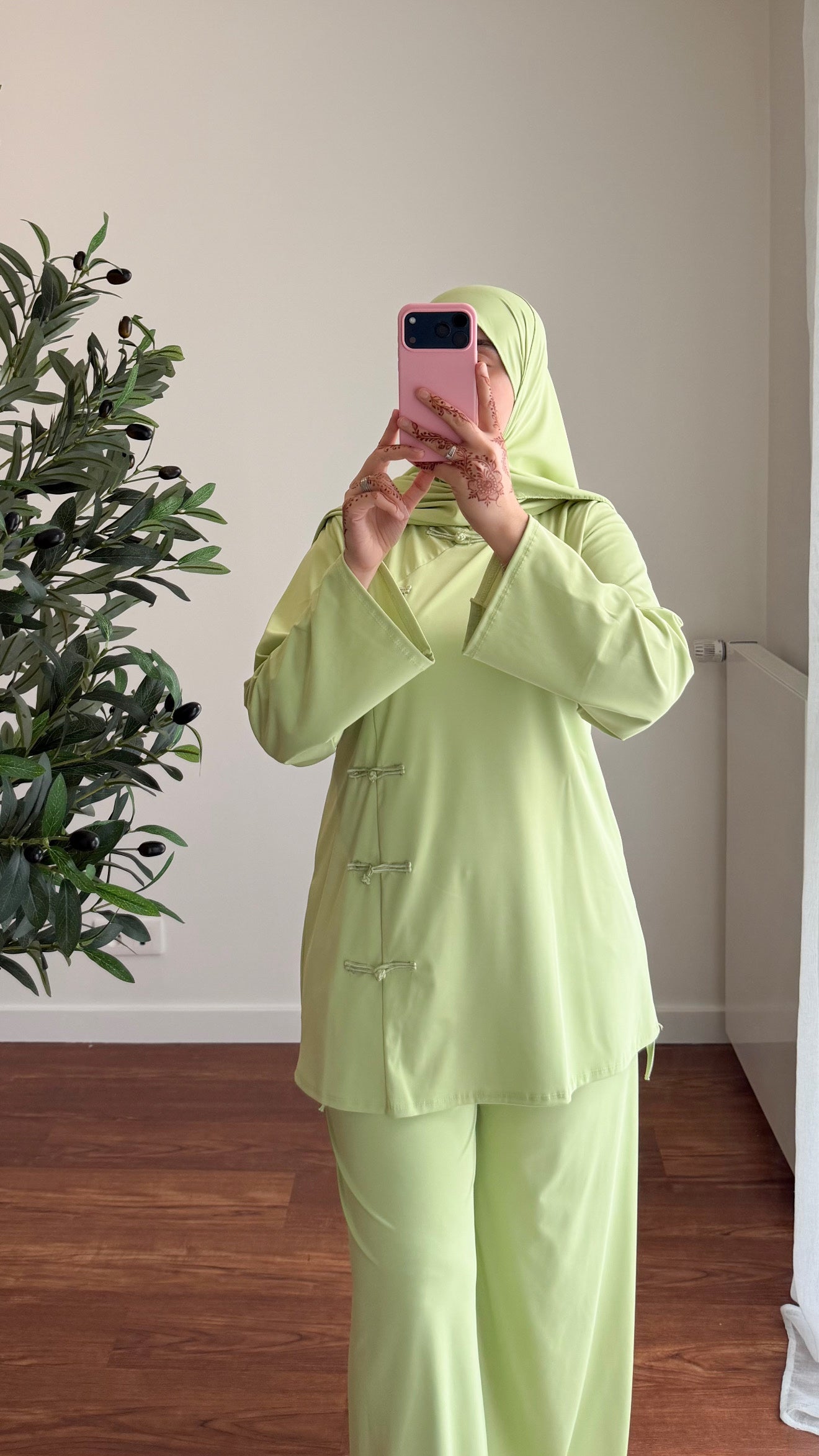 BURKINI TOKYO 3 PIÈCES VERT D’EAU