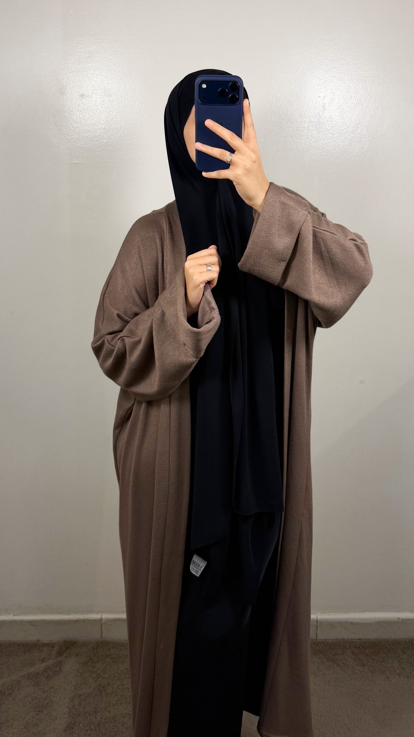 KIMONO FARAH TAUPE