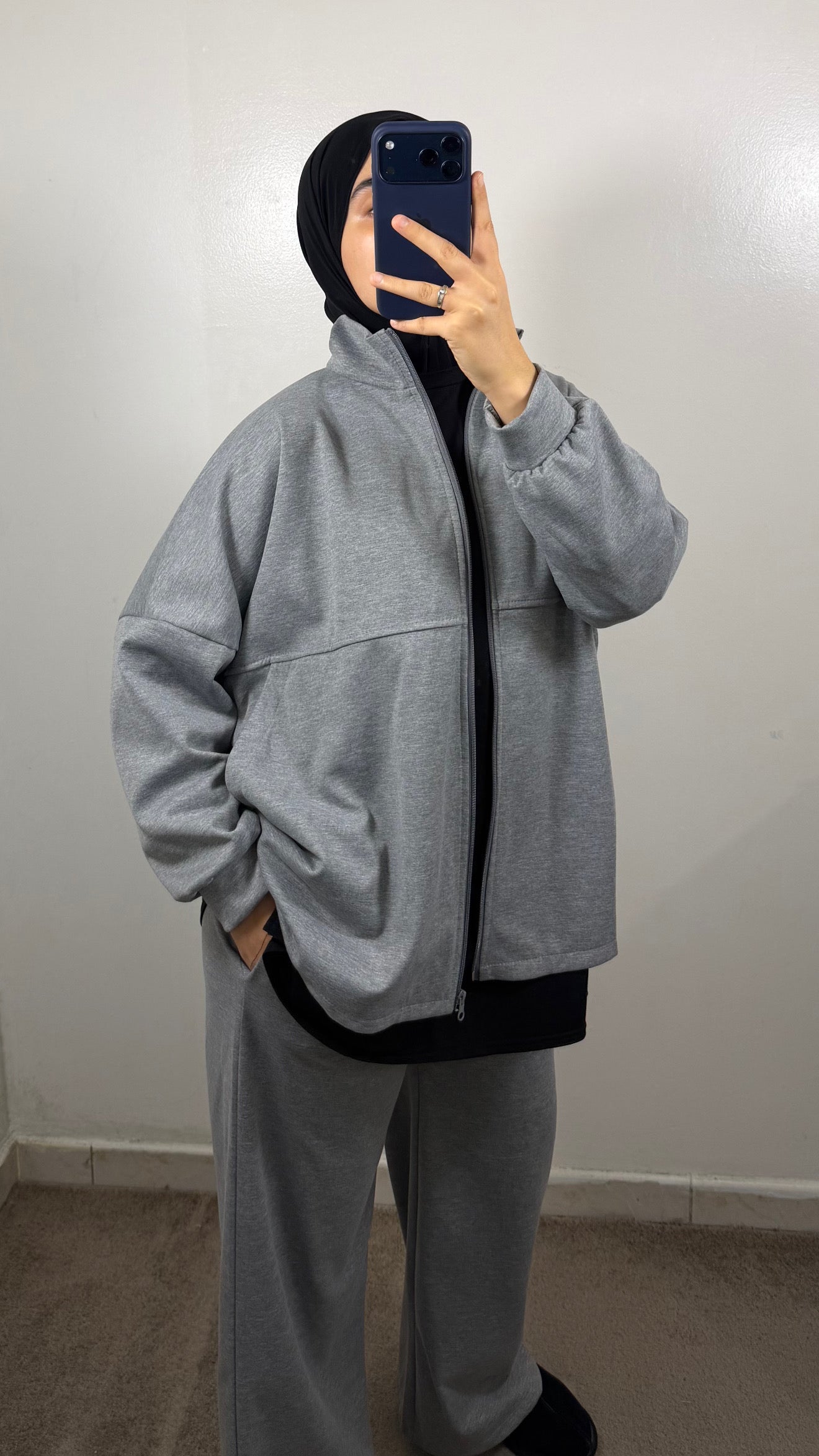 ENSEMBLE COMFY GRIS