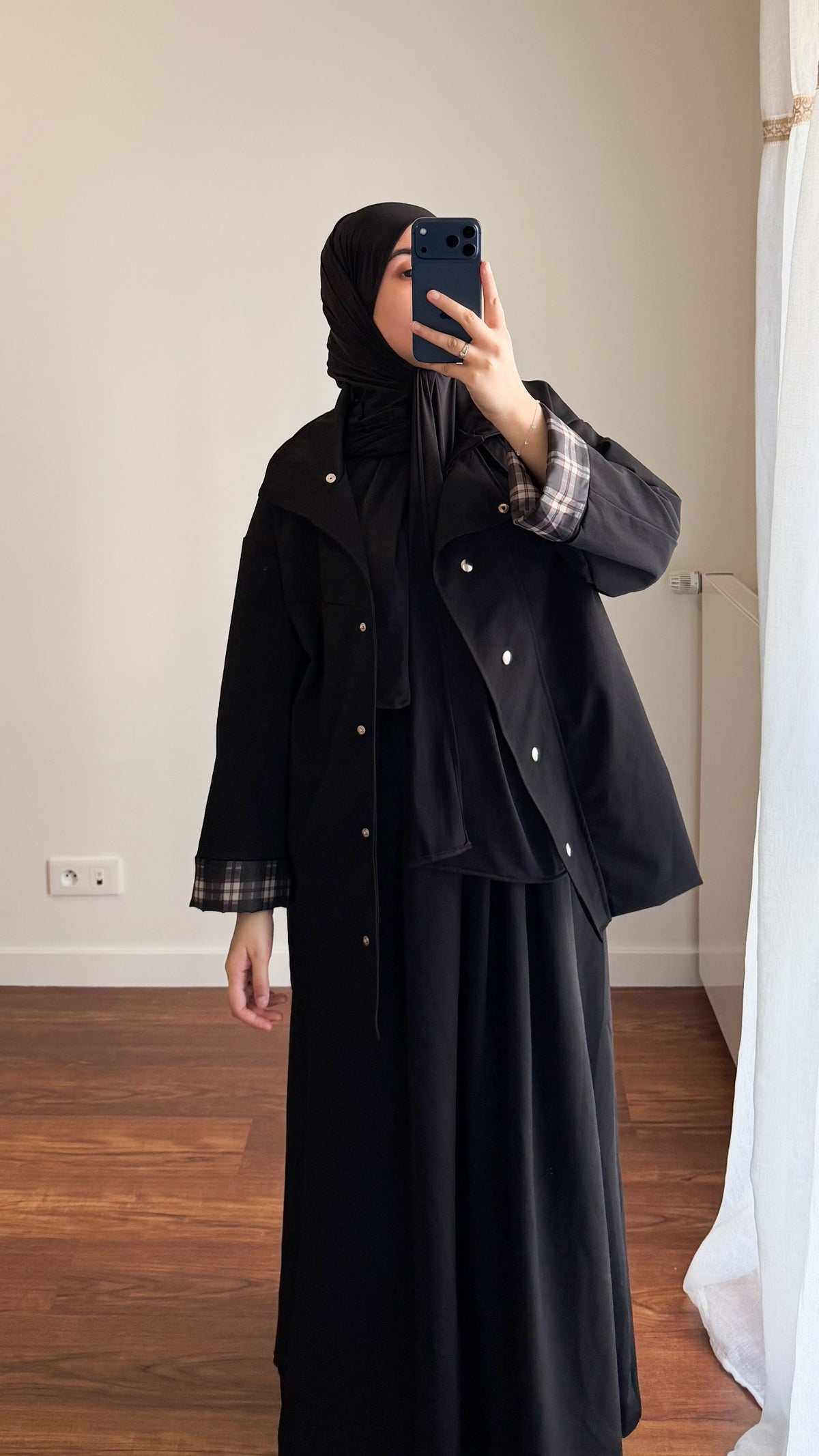 VESTE LIYA NOIR