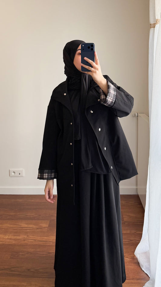 VESTE LIYA NOIR