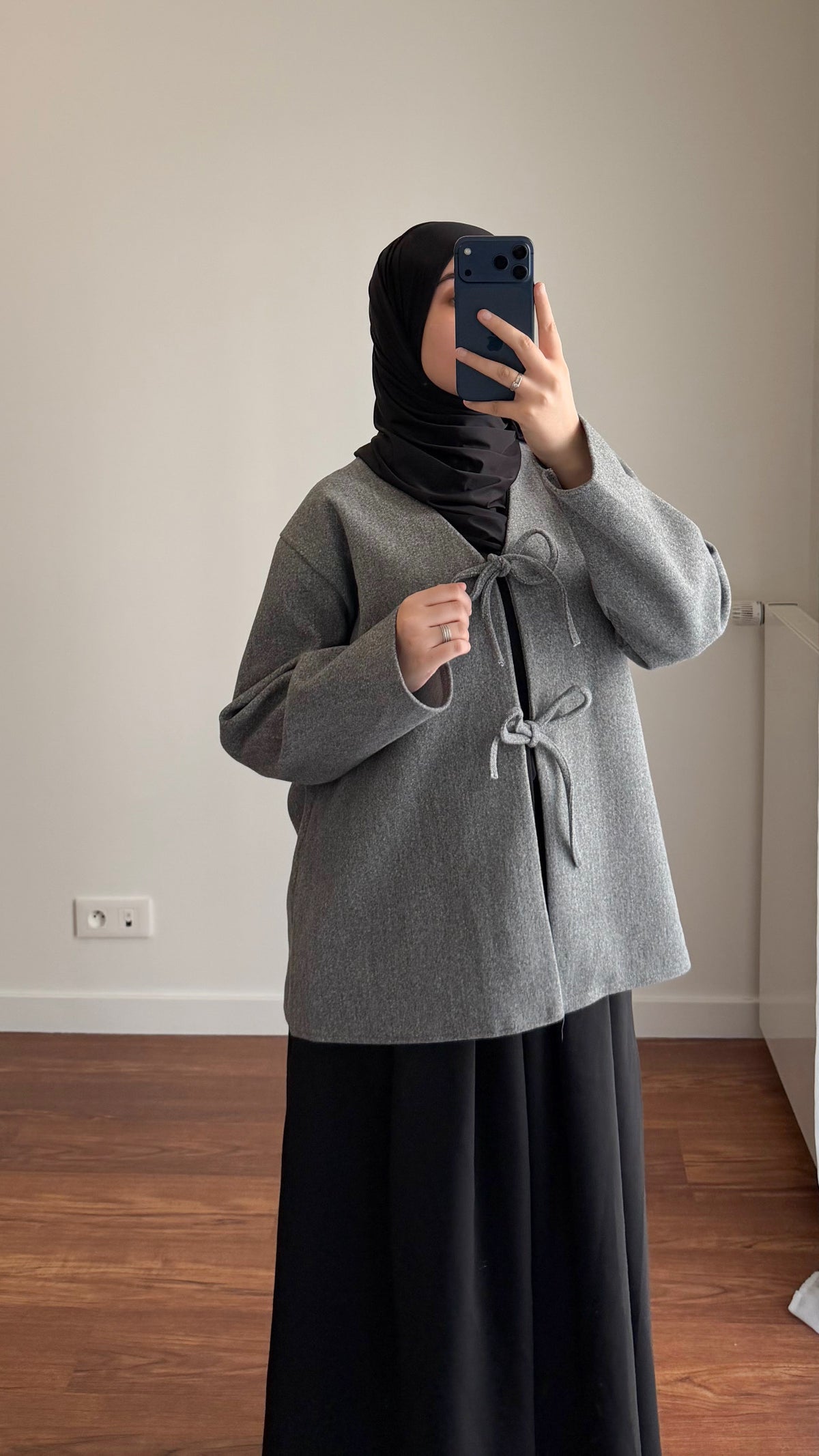 VESTE INAYA GRIS