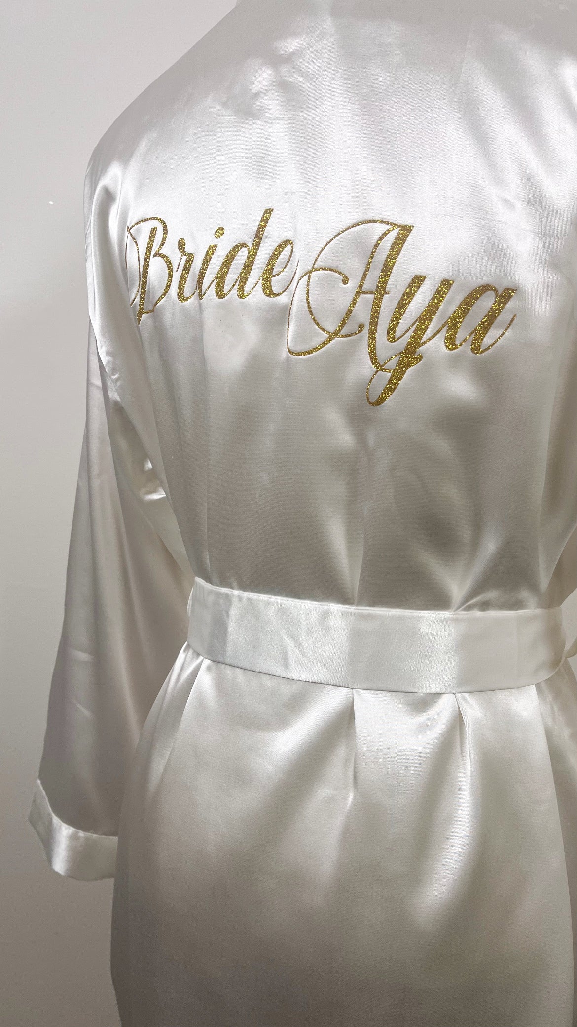 BRIDE BOX LONG SLEEVE BATHROBE + PANTS