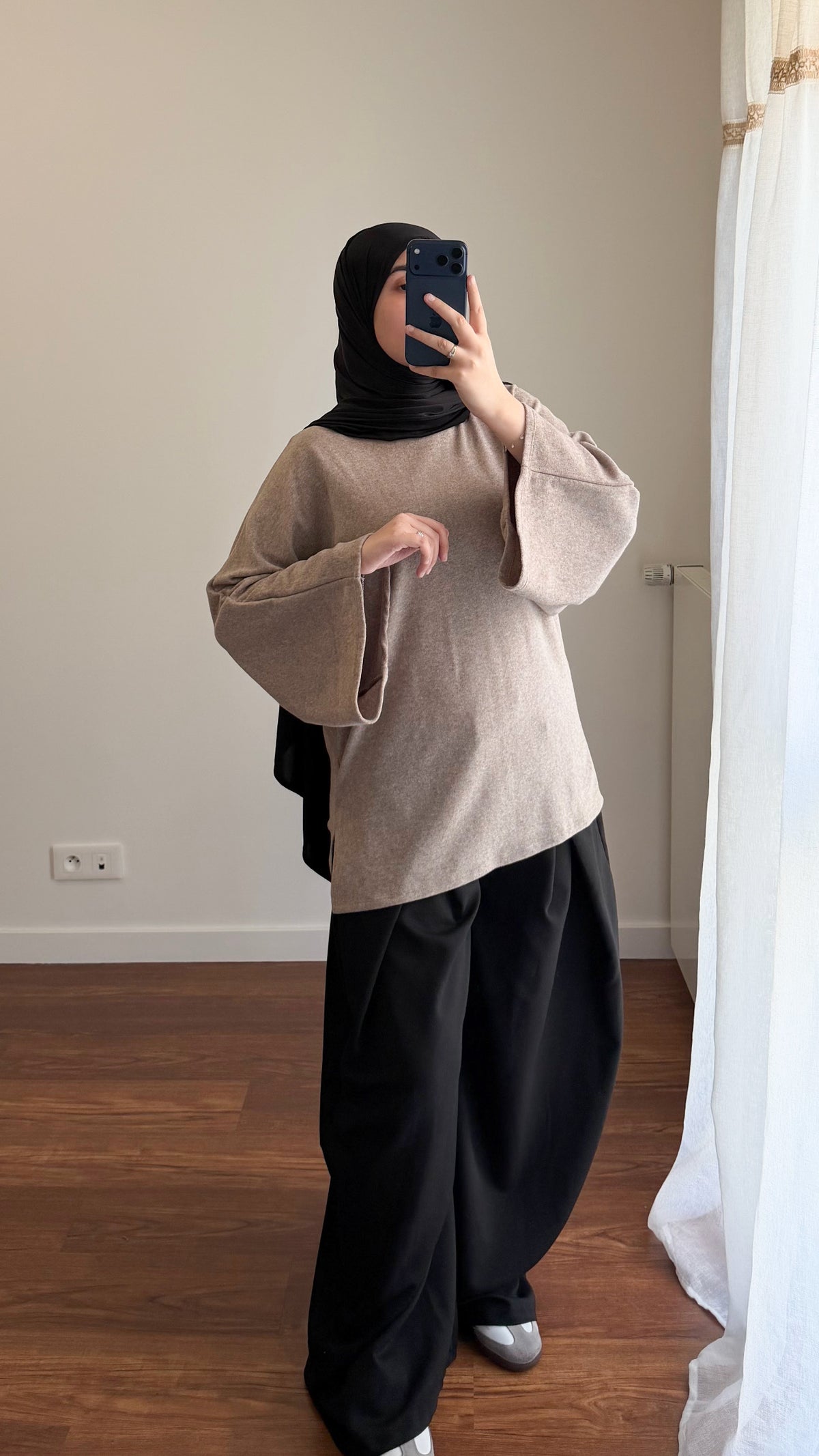 T-SHIRT PULL TAUPE