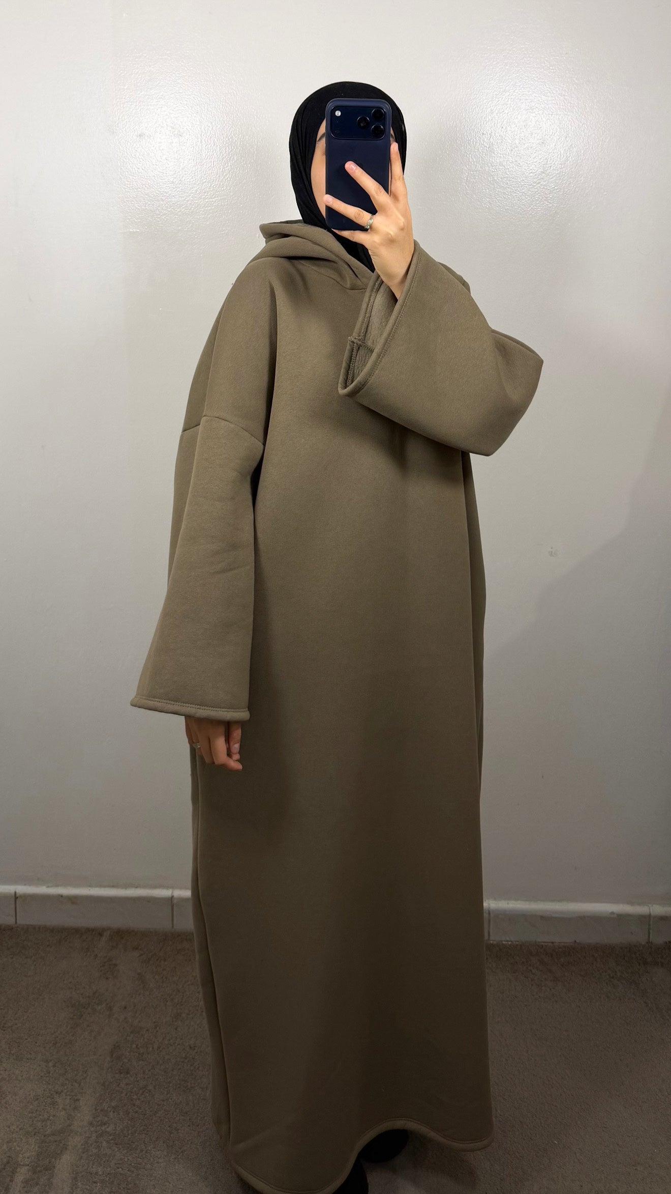 ROBE SWEAT AMIRA TAUPE