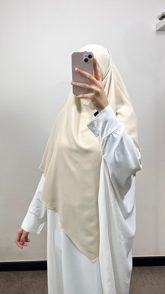 KHIMAR MI LONG BEIGE