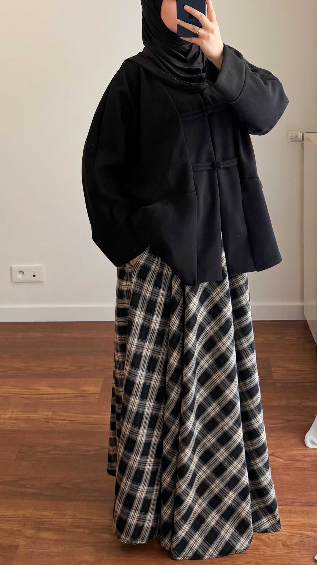 JUPE JIHANE NOIR