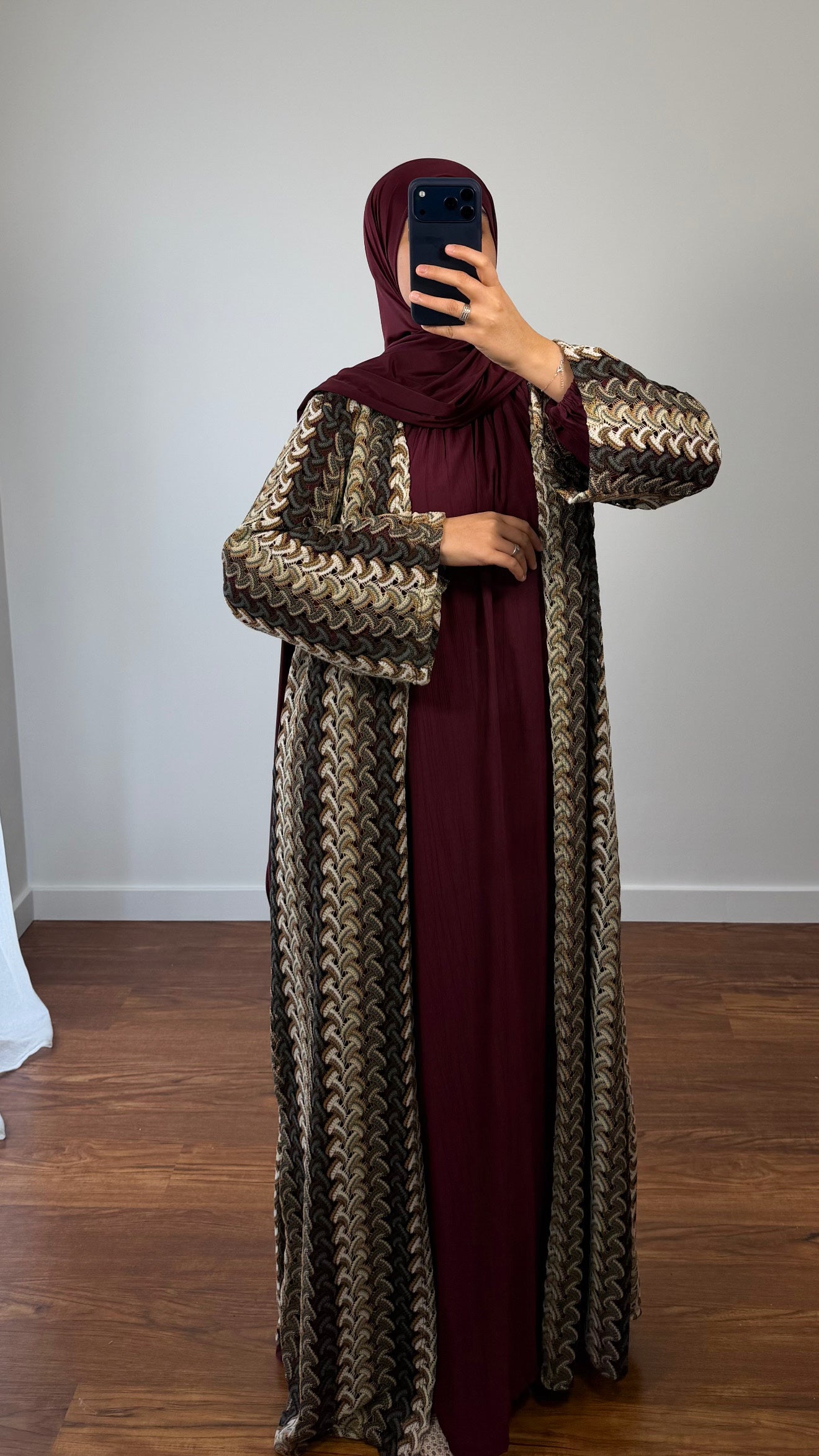 KIMONO NOOR MARRON