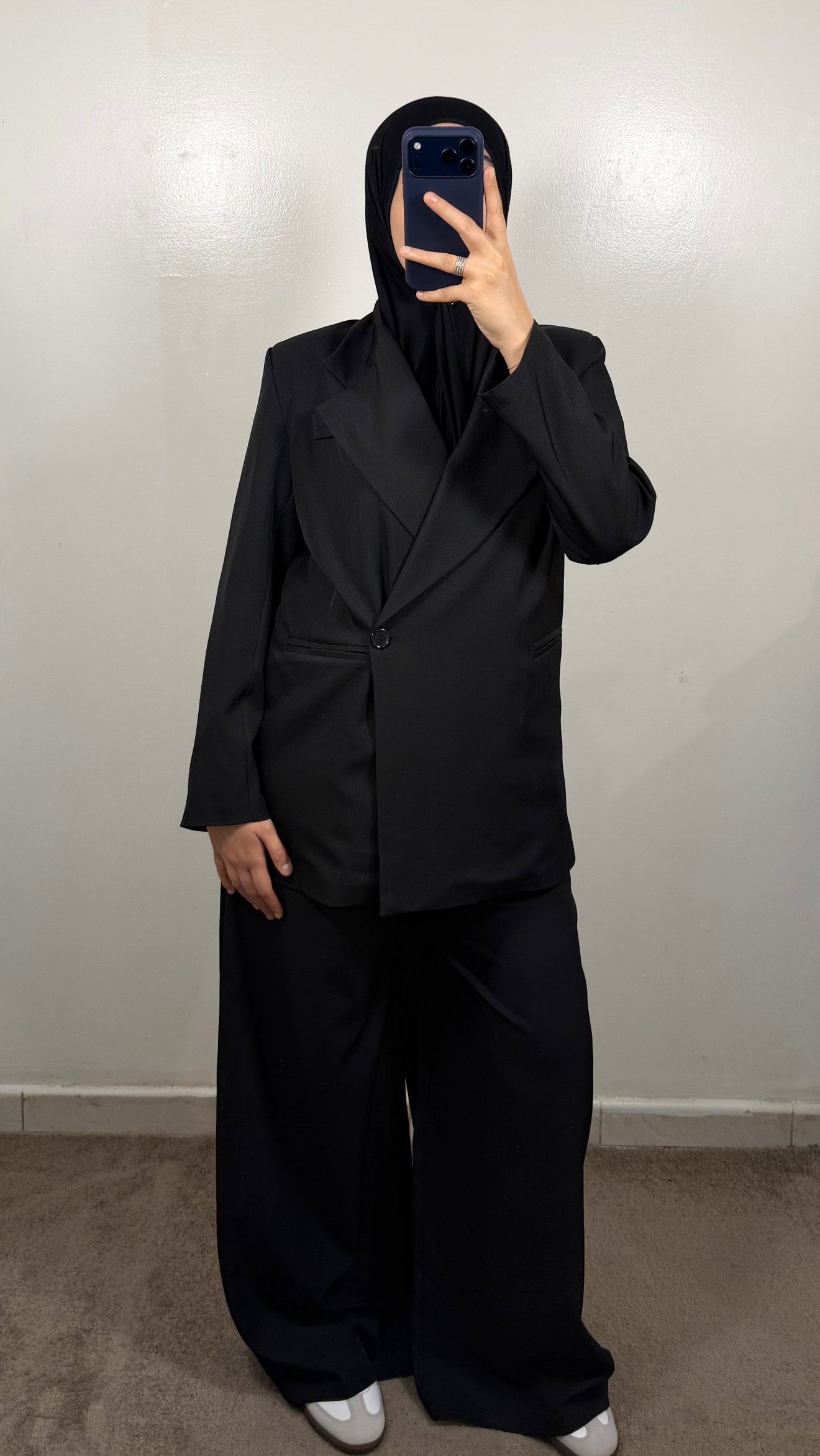 ENSEMBLE BLAZER NOIR