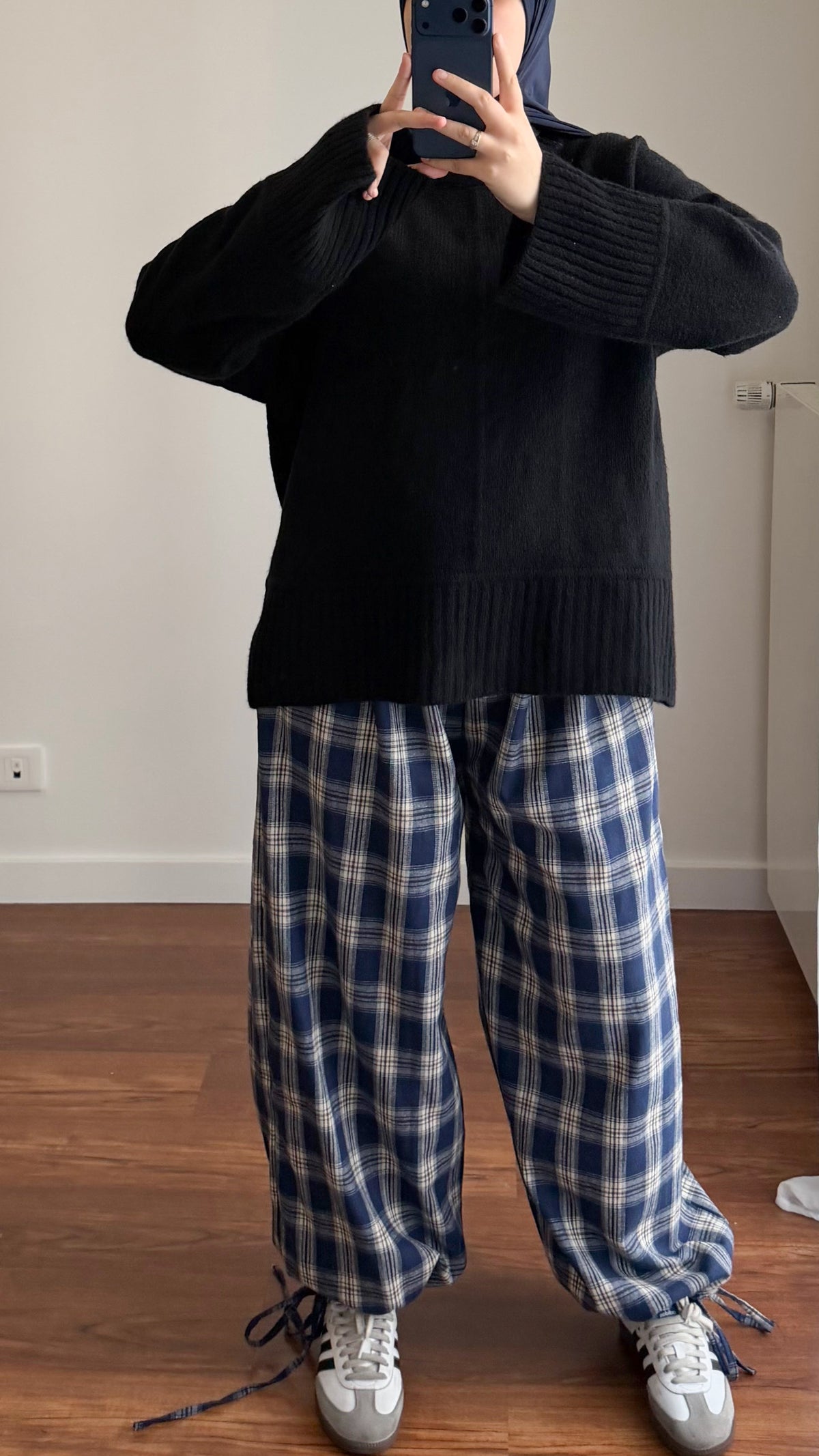 PANTALON JIHANE BLEU MARINE