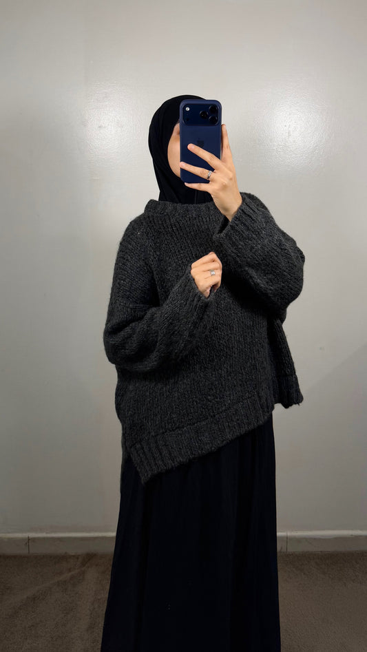 PULL SANA GRIS ANTHRACITE