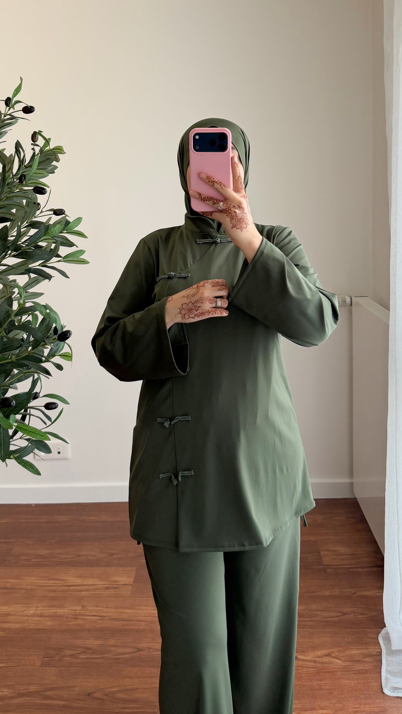 BURKINI TOKYO 3 PIÈCES VERT KAKI