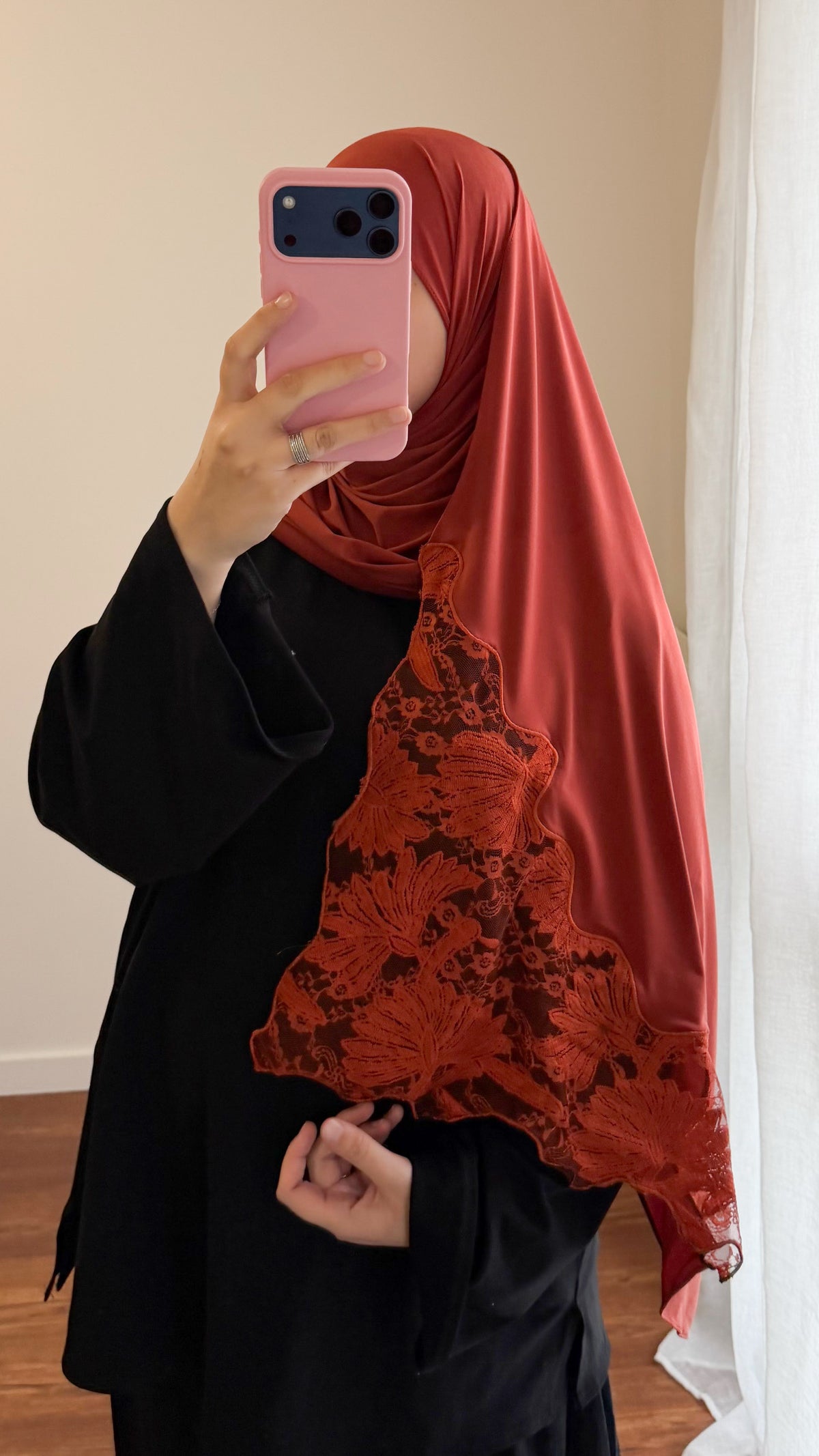 HIJAB JERSEY PREMIUM TERRACOTTA