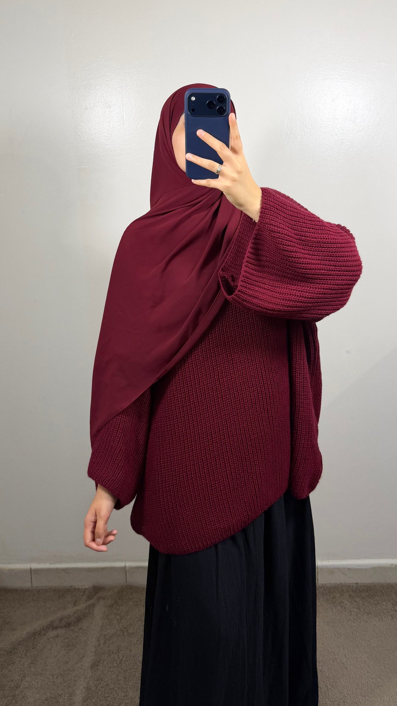 PULL LANA BORDEAU