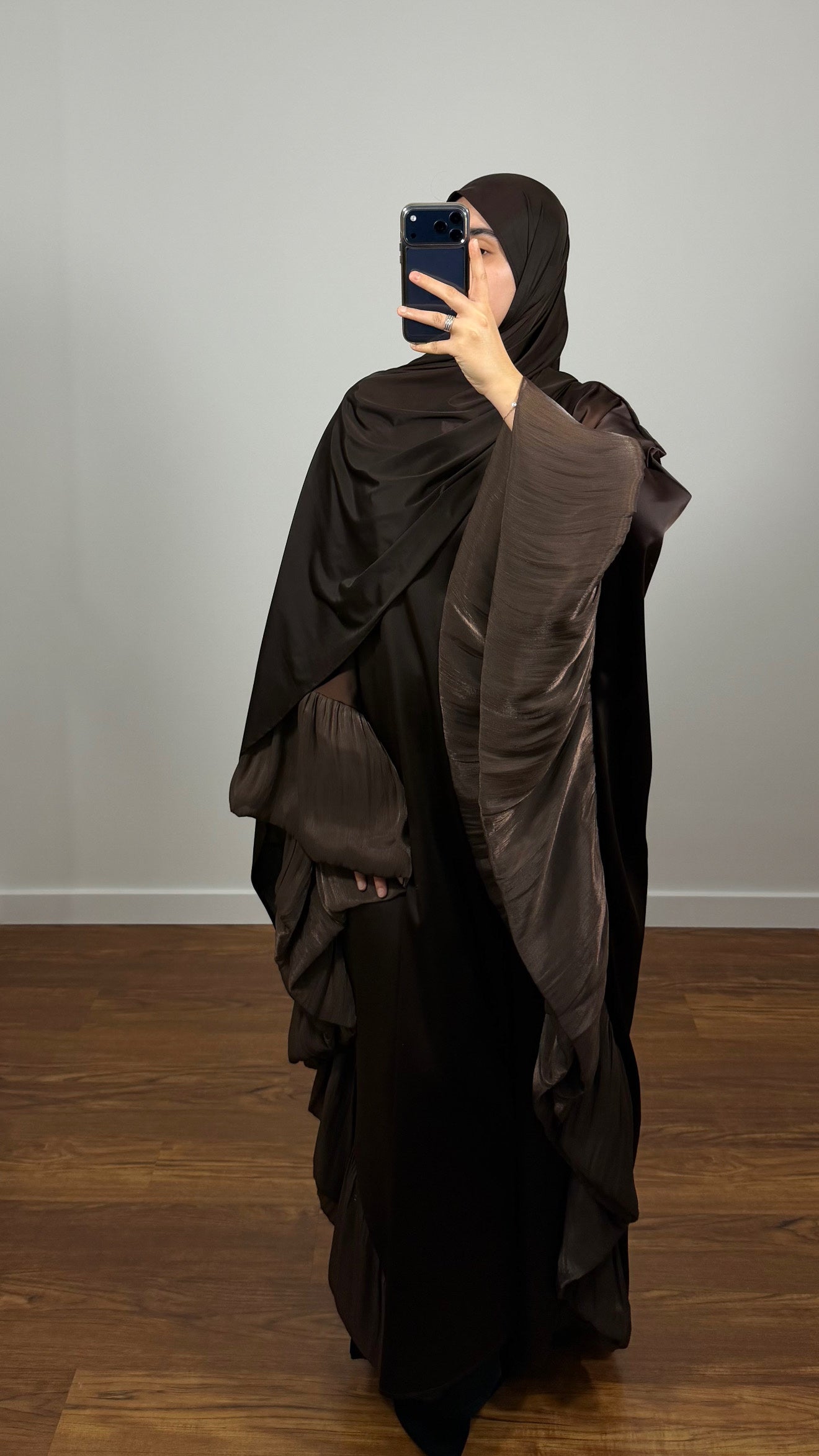 ABAYA ISRA MARRON