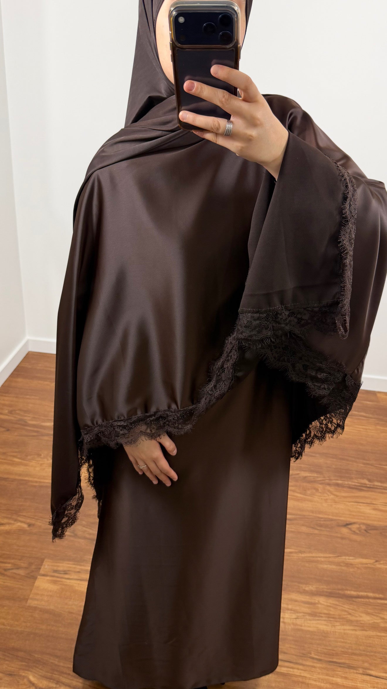 ROBE AYRA MARRON