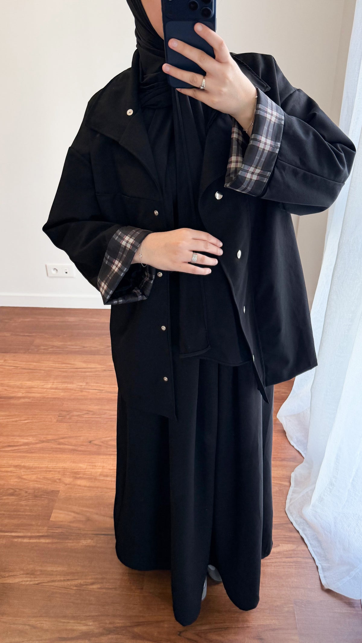 VESTE LIYA NOIR