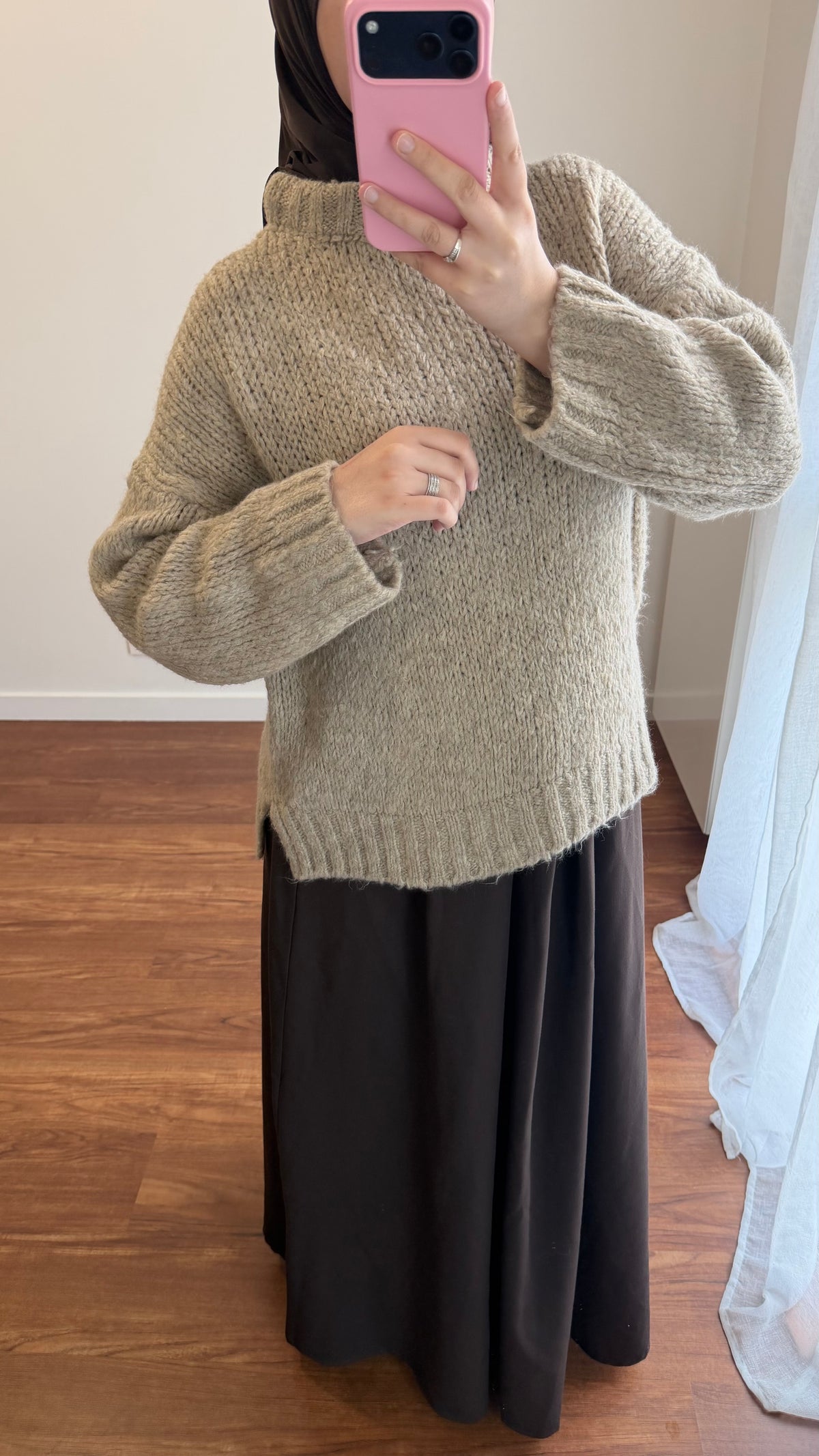 PULL SANA TAUPE