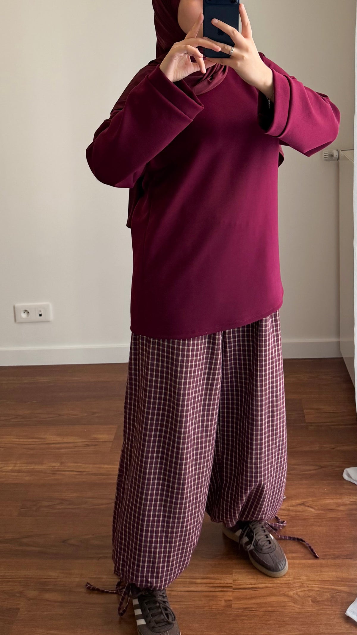 PANTALON SARAH BORDEAU