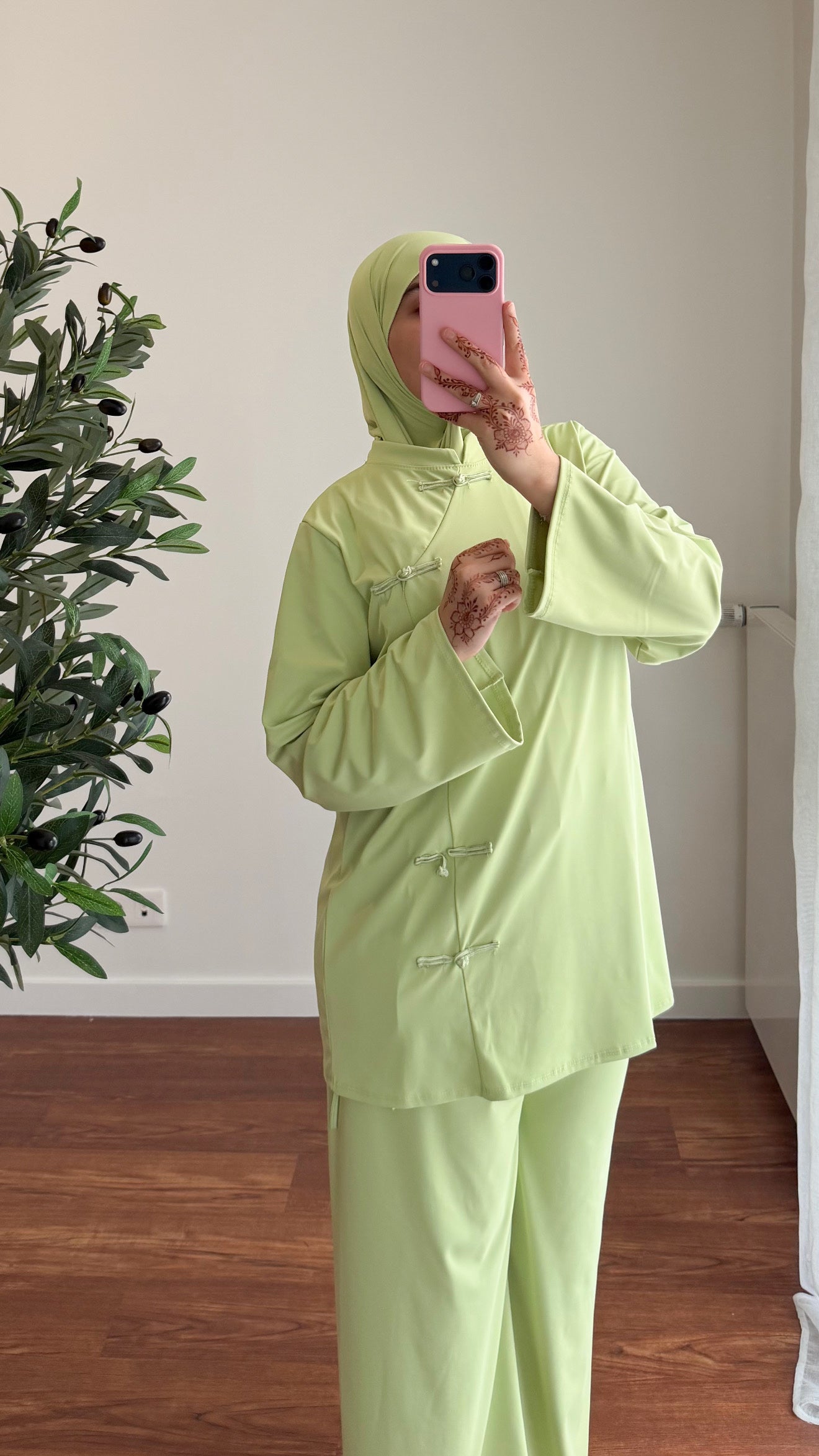 BURKINI TOKYO 3 PIÈCES VERT D’EAU