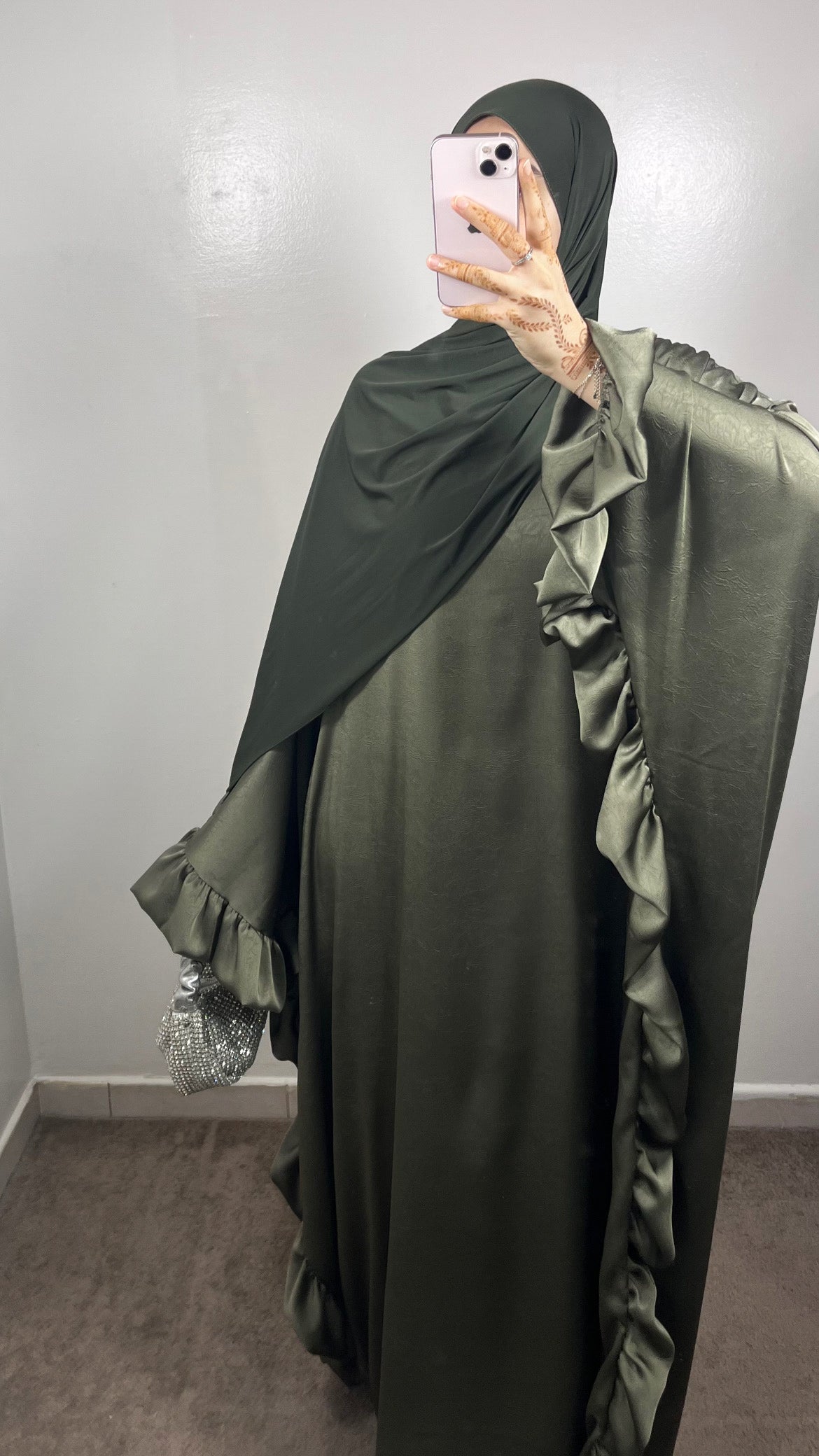 ABAYA BUTTERFLY VERT KAKI