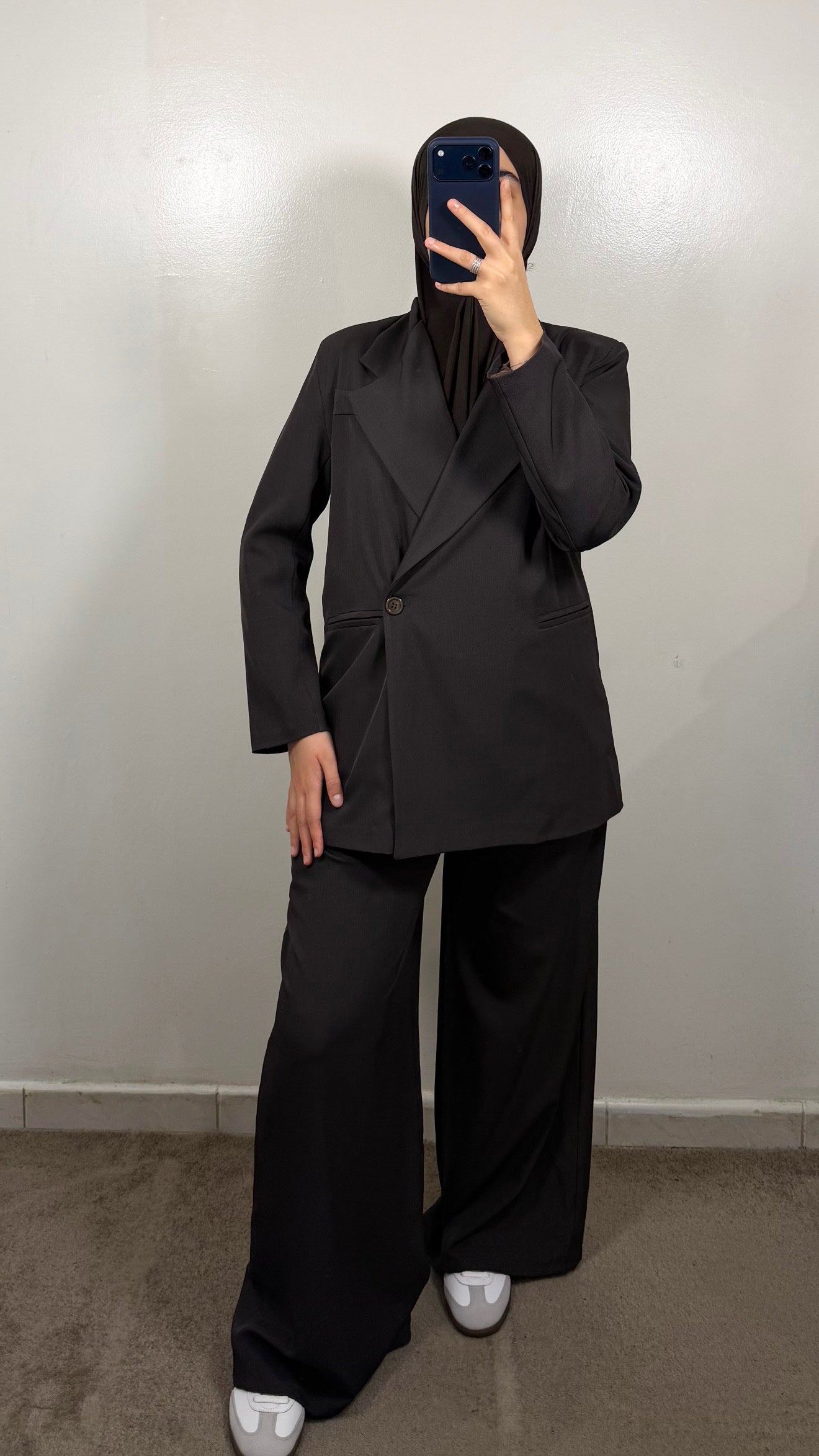 ENSEMBLE BLAZER MARRON