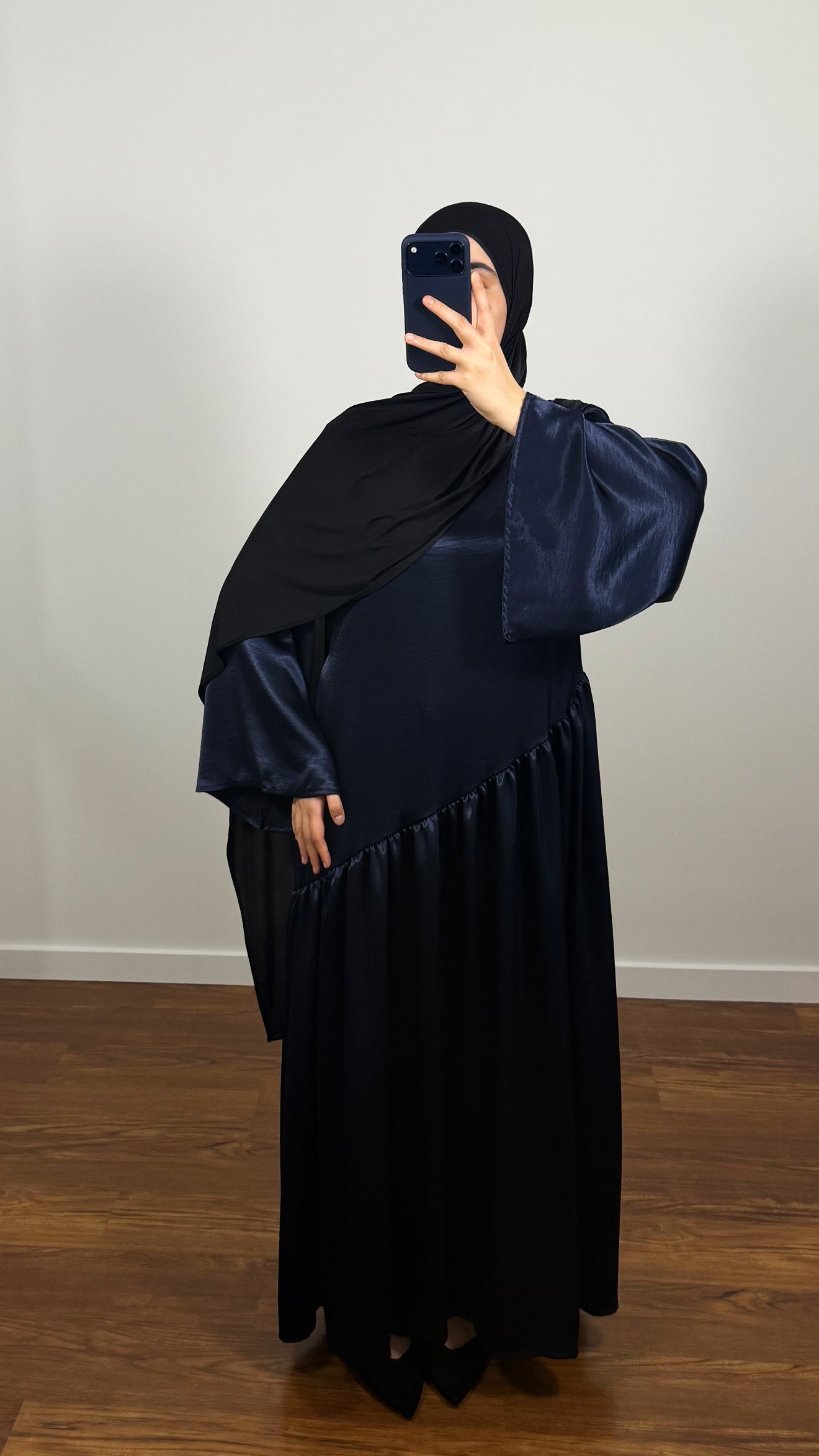 ROBE SIA BLEU MARINE