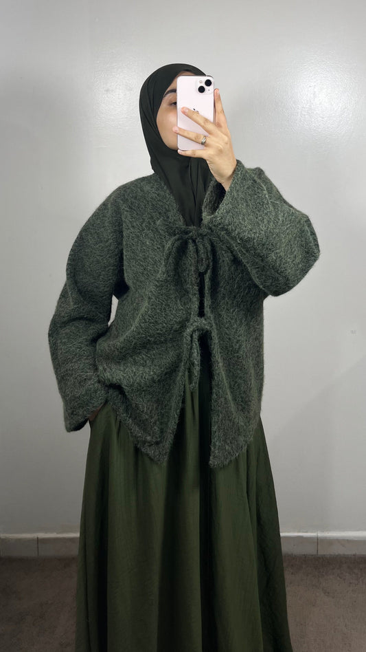 VESTE TOKYO VERT KAKI